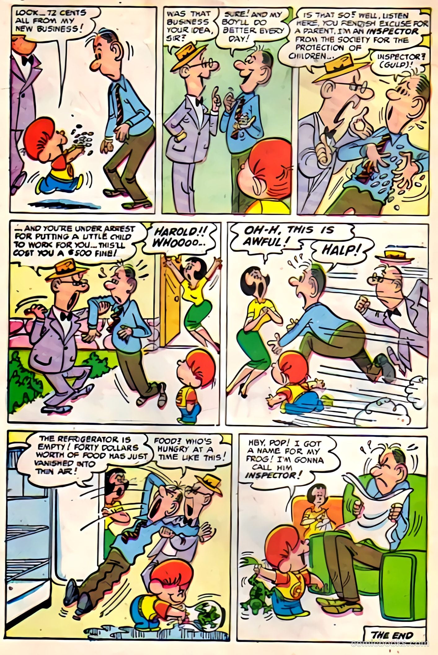 Little Groucho #1 (1955) — page 32 of 36