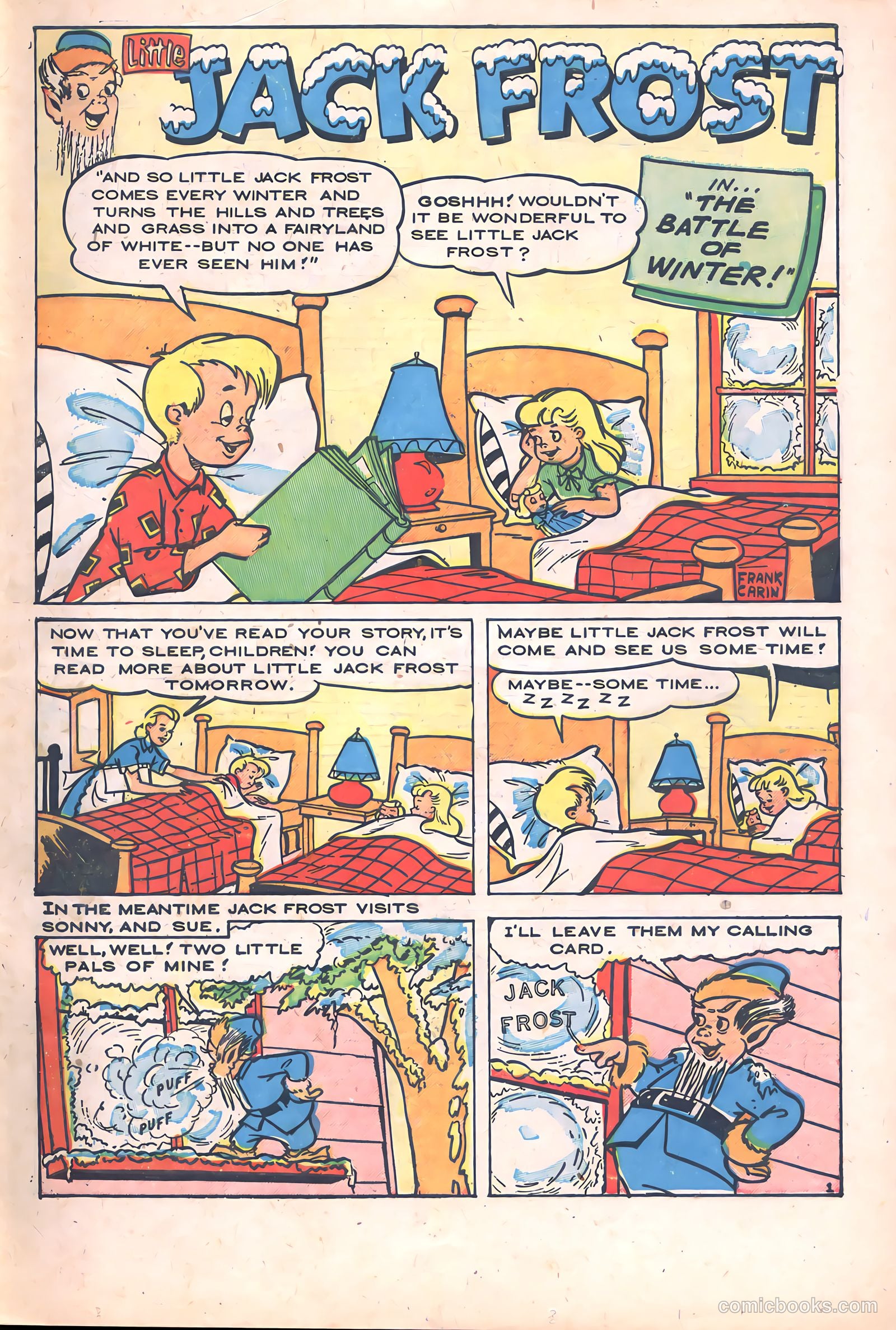 Little Jack Frost #1 (1951) — page 4 of 37