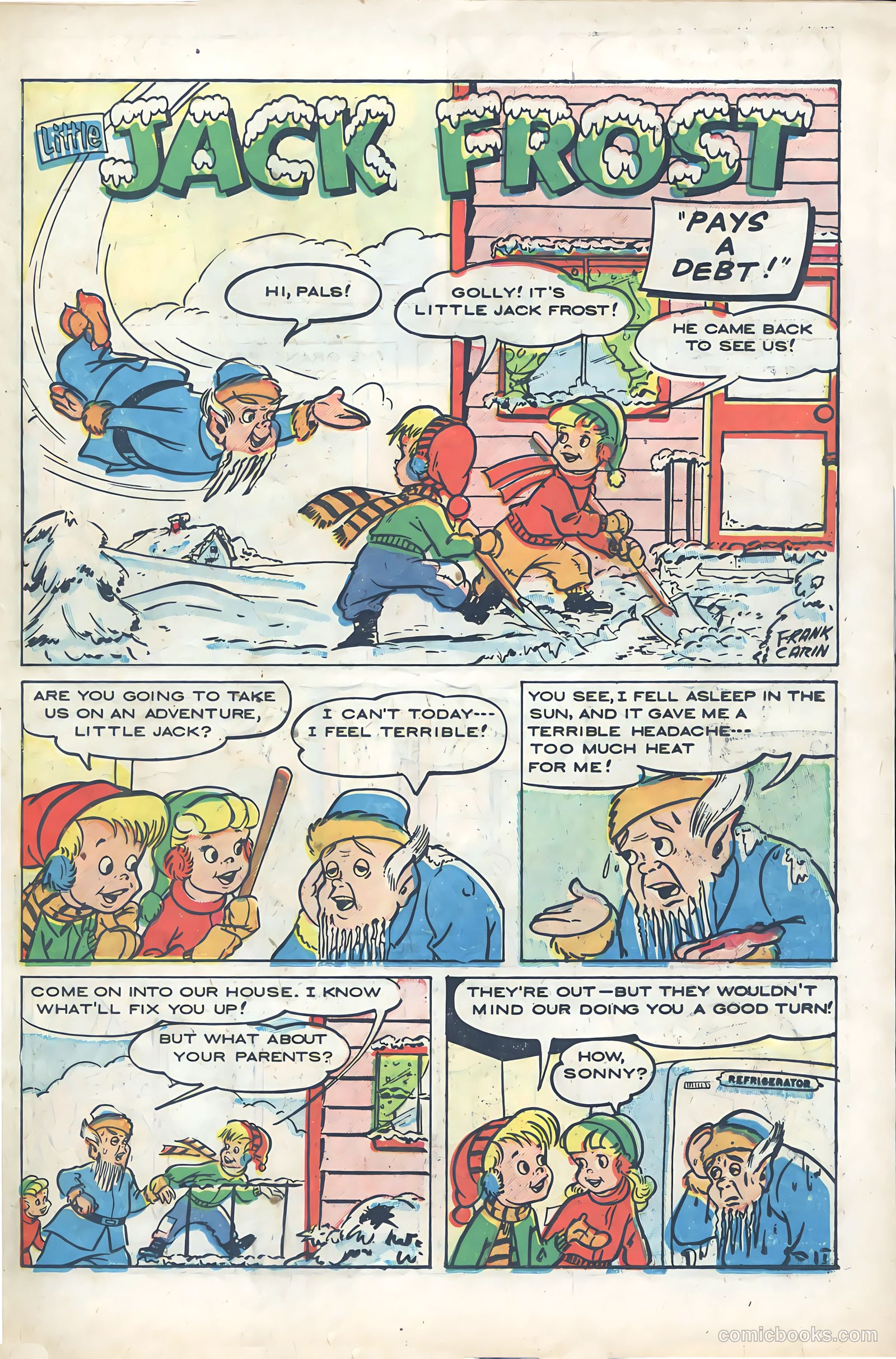 Little Jack Frost #1 (1951) — page 12 of 37