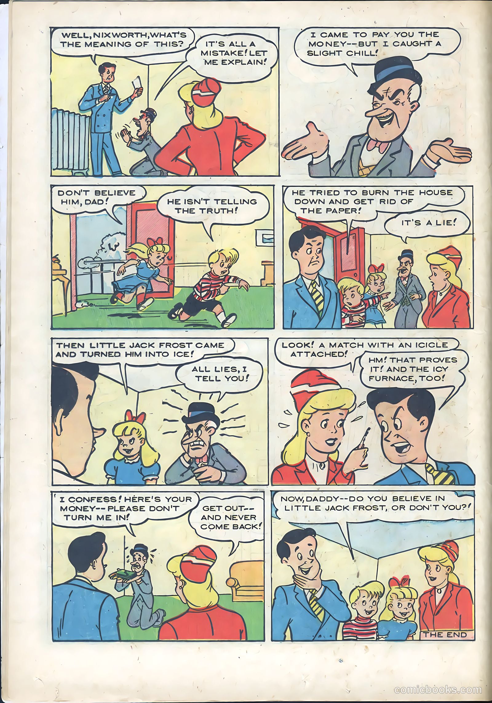 Little Jack Frost #1 (1951) — page 19 of 37