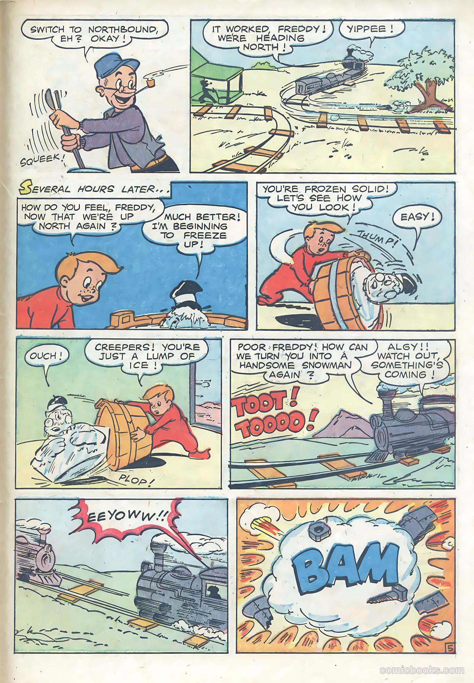 Little Jack Frost #1 (1951) — page 32 of 37