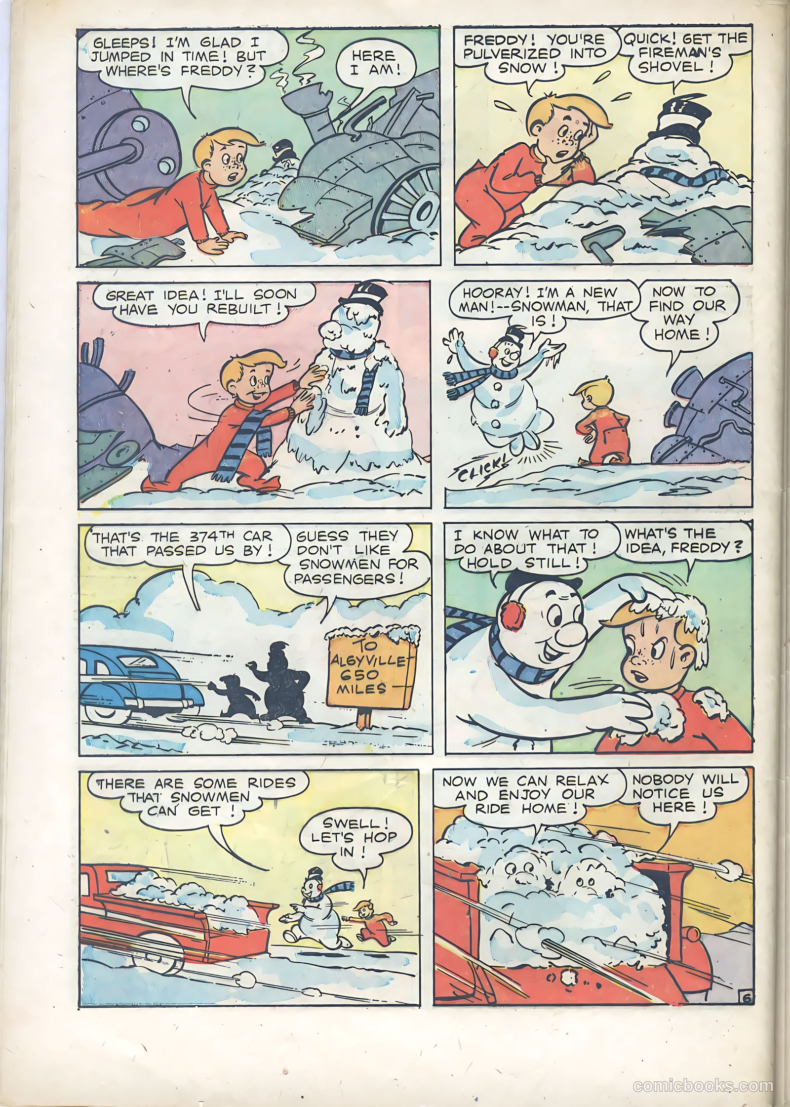 Little Jack Frost #1 (1951) — page 33 of 37