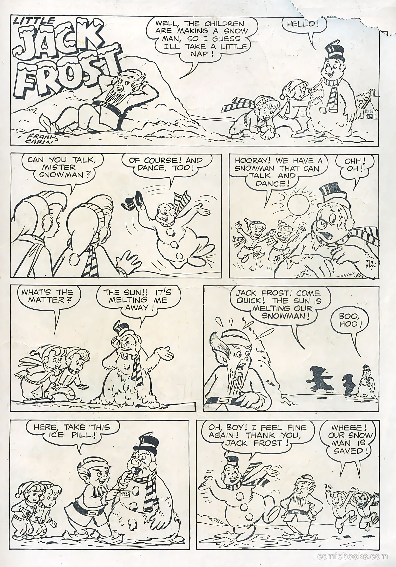 Little Jack Frost #1 (1951) — page 36 of 37