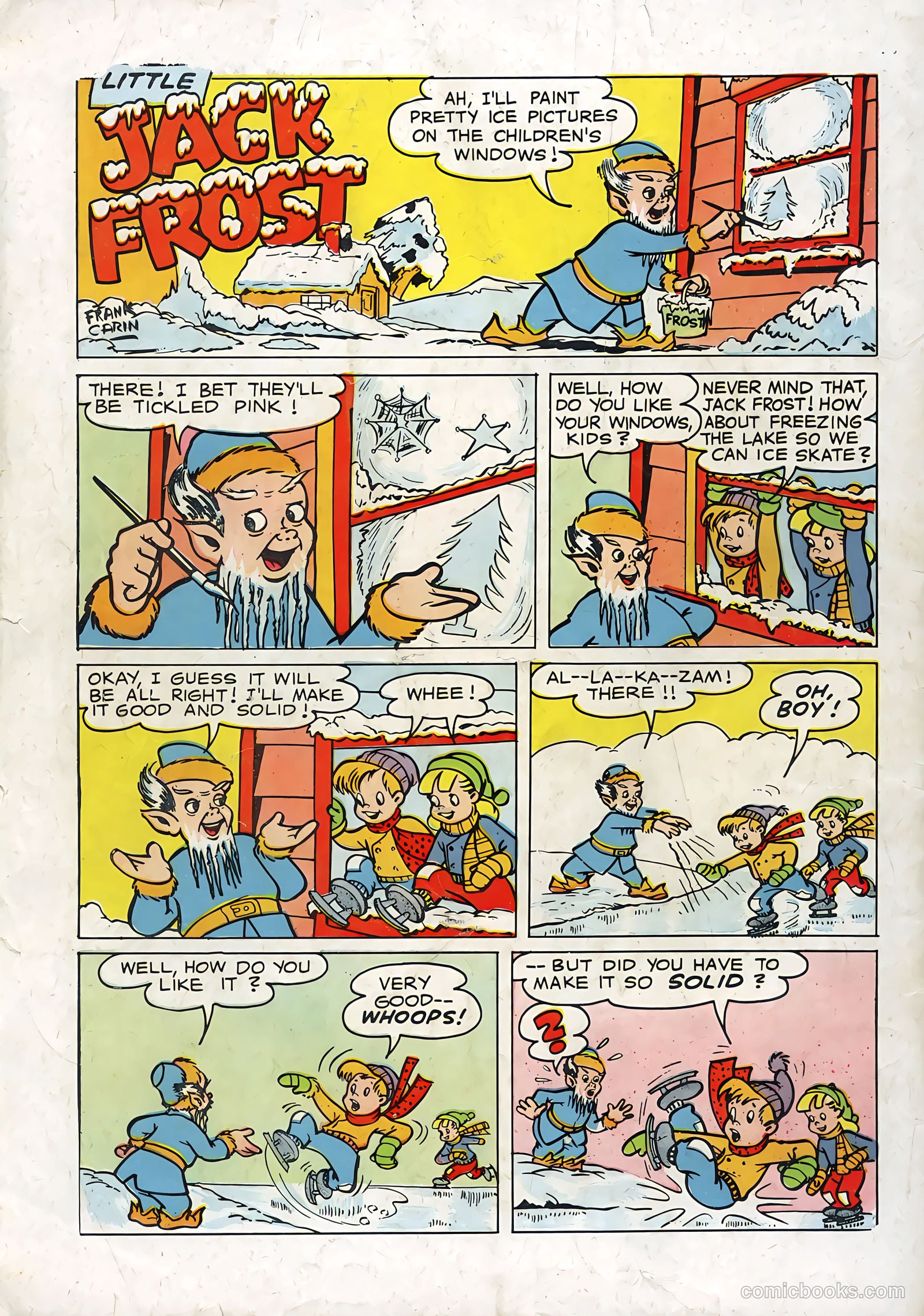 Little Jack Frost #1 (1951) — page 37 of 37