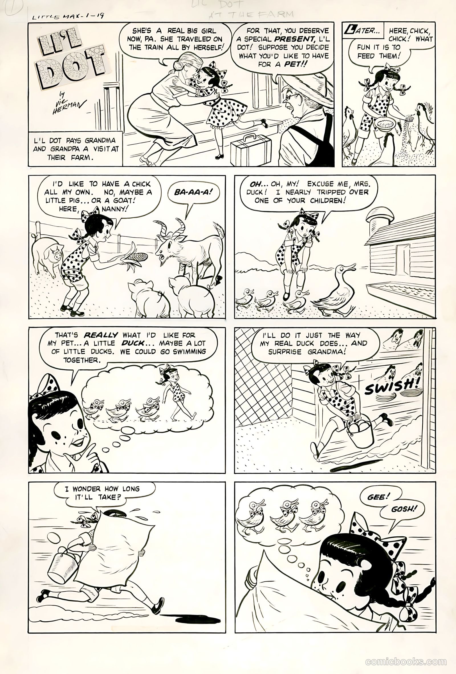 Little Max Comics #1 (1955) — page 30 of 48