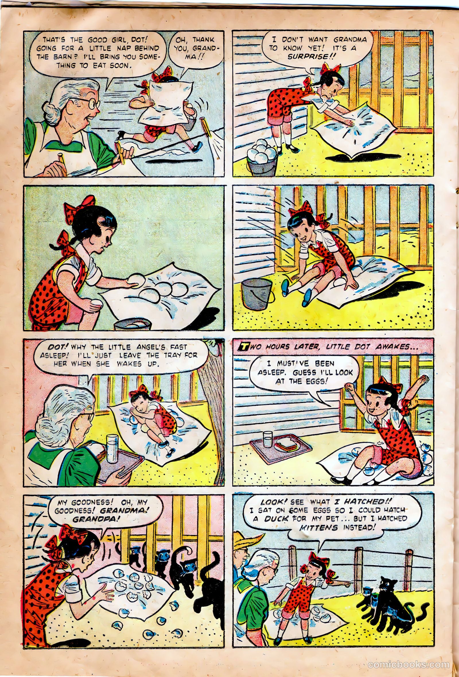 Little Max Comics #1 (1955) — page 32 of 48