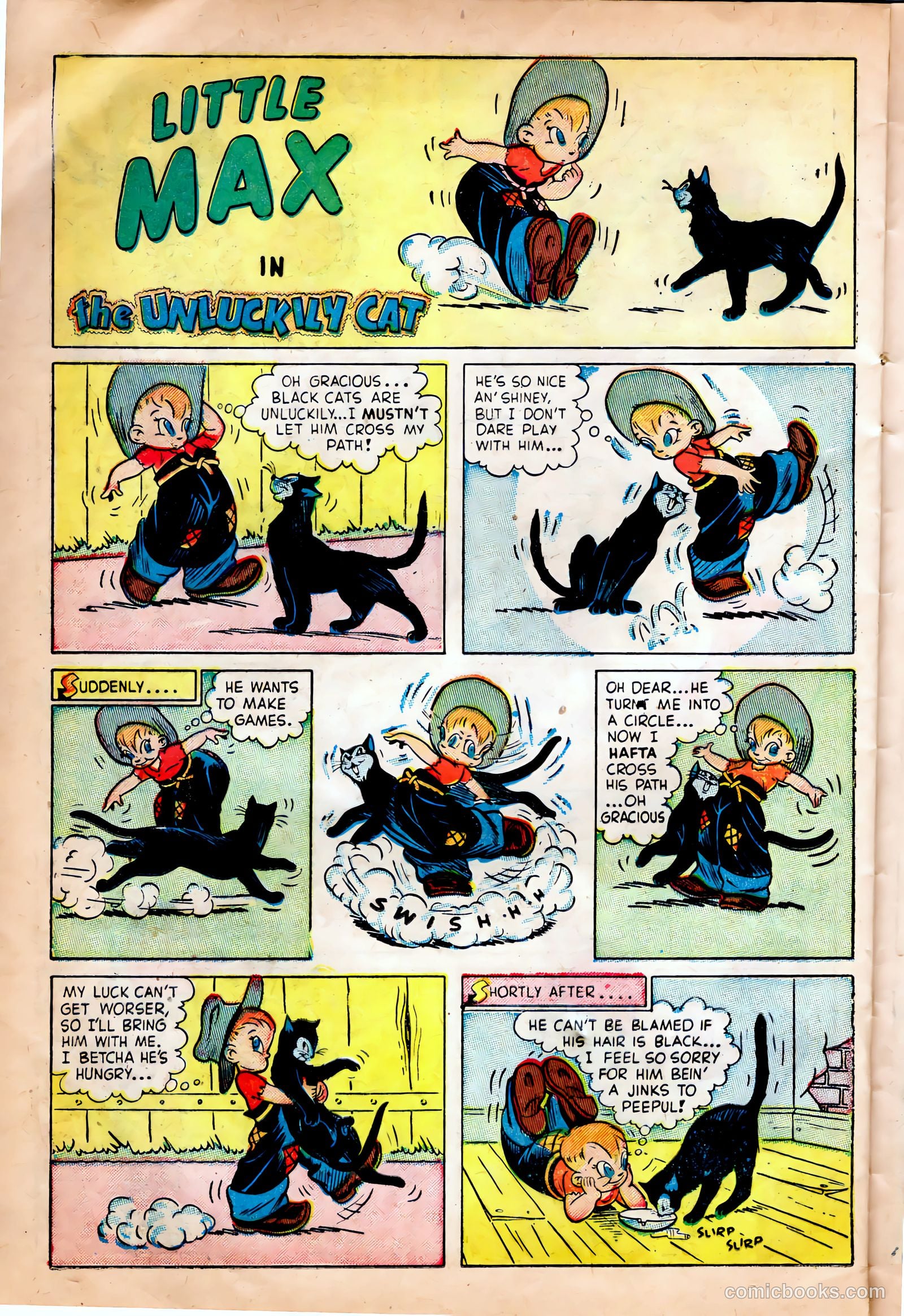 Little Max Comics #1 (1955) — page 34 of 48