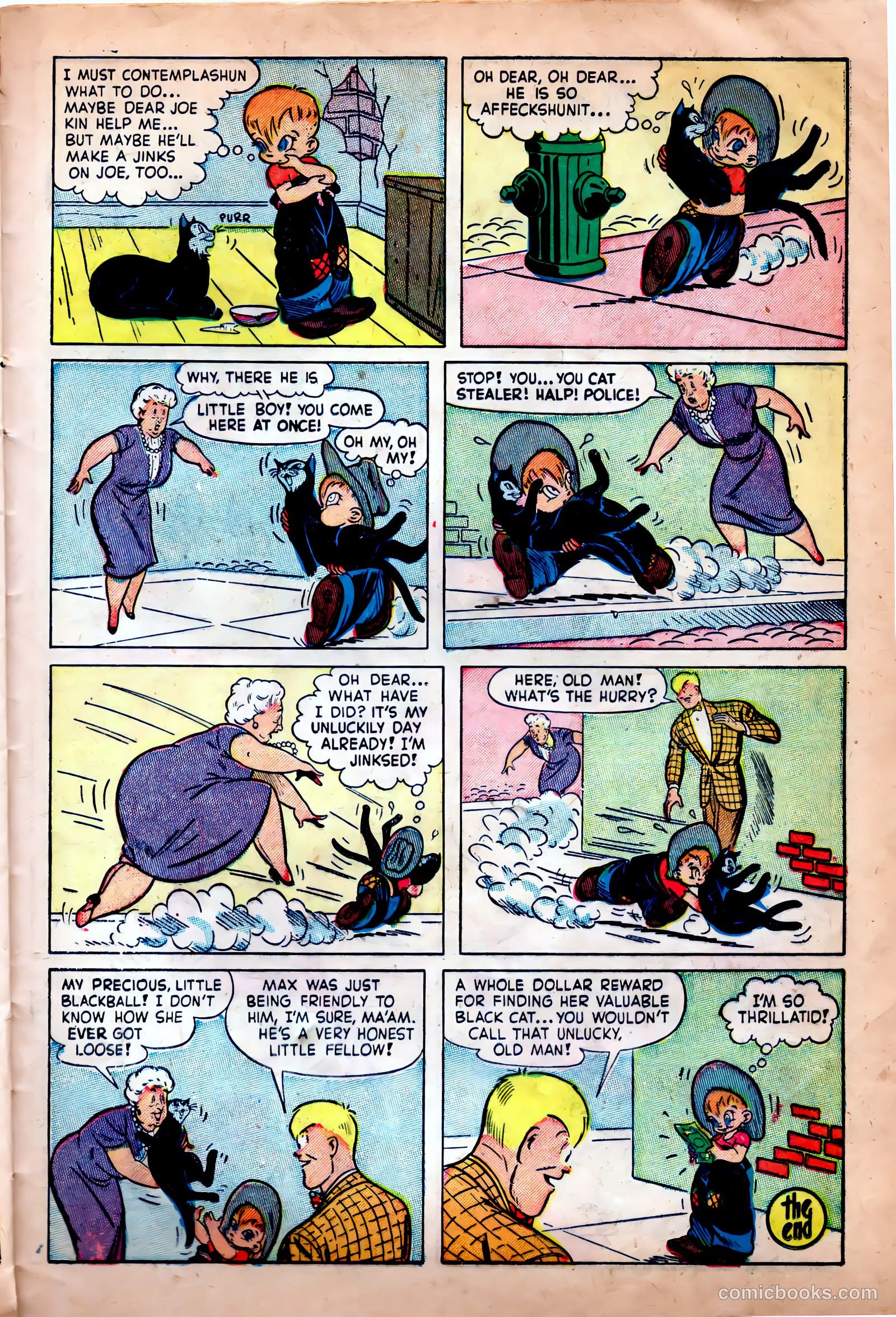 Little Max Comics #1 (1955) — page 35 of 48