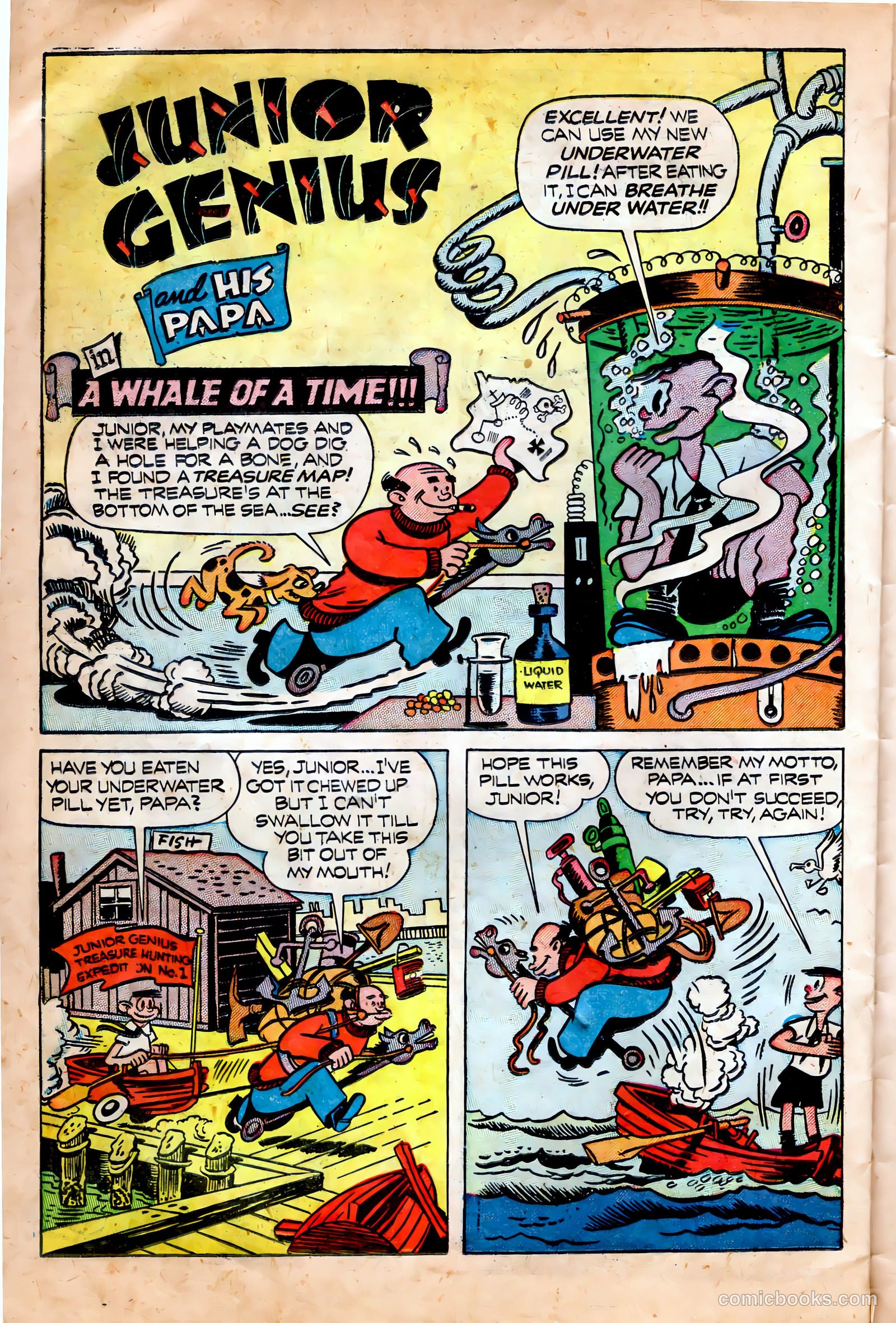 Little Max Comics #1 (1955) — page 36 of 48