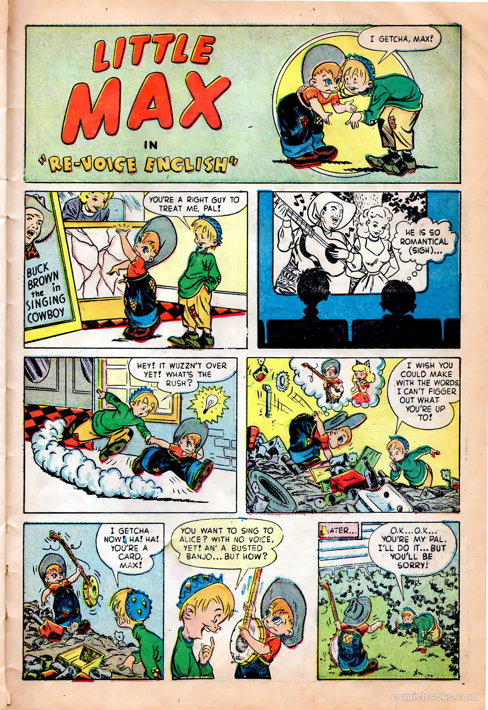 Little Max Comics #1 (1955) — page 40 of 48