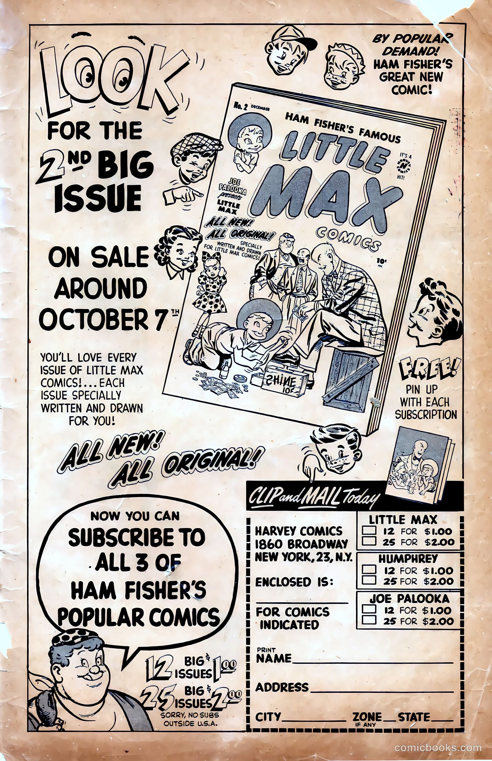 Little Max Comics #1 (1955) — page 47 of 48