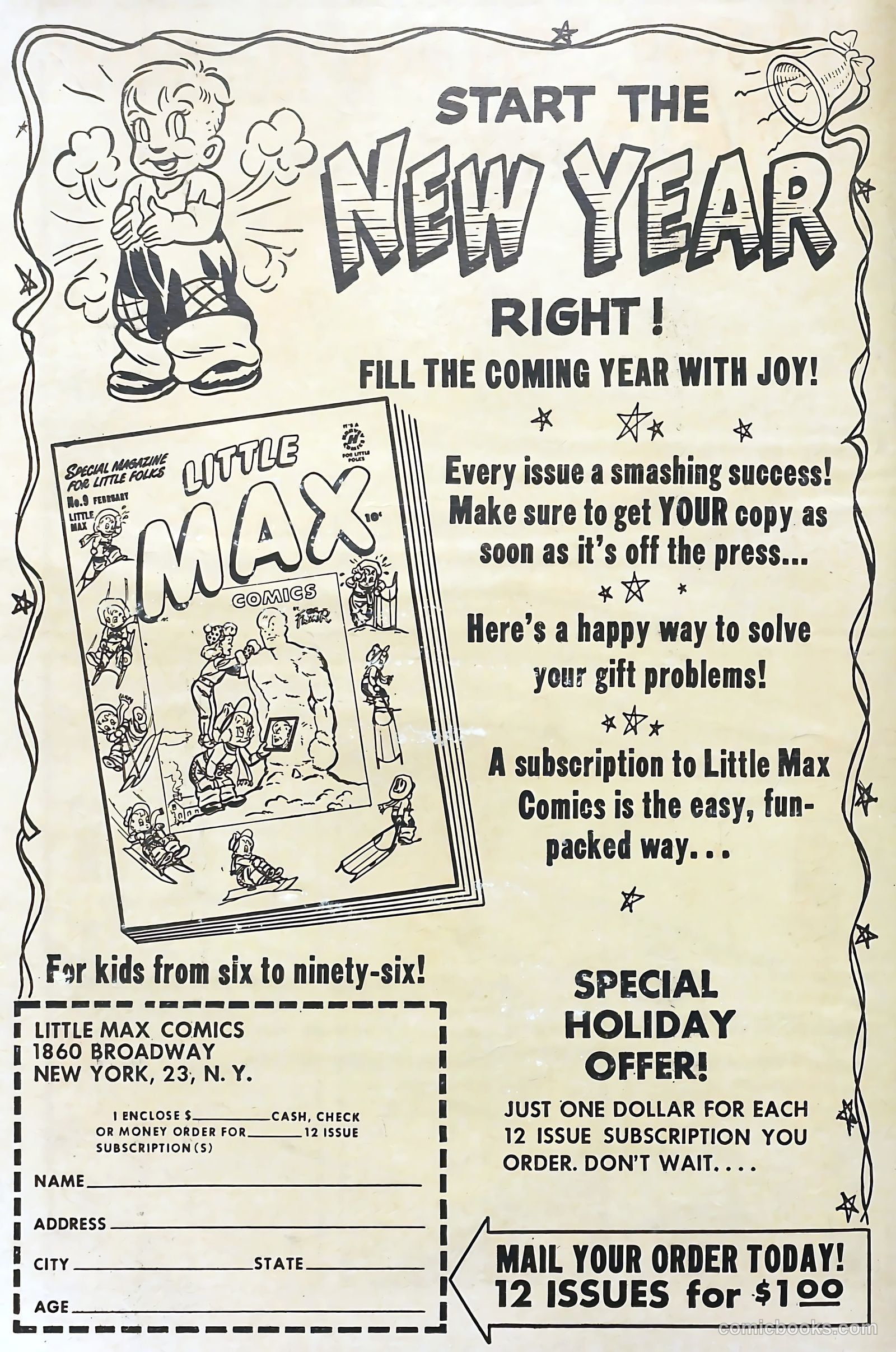 Little Max Comics #10 (1951) — page 2 of 36
