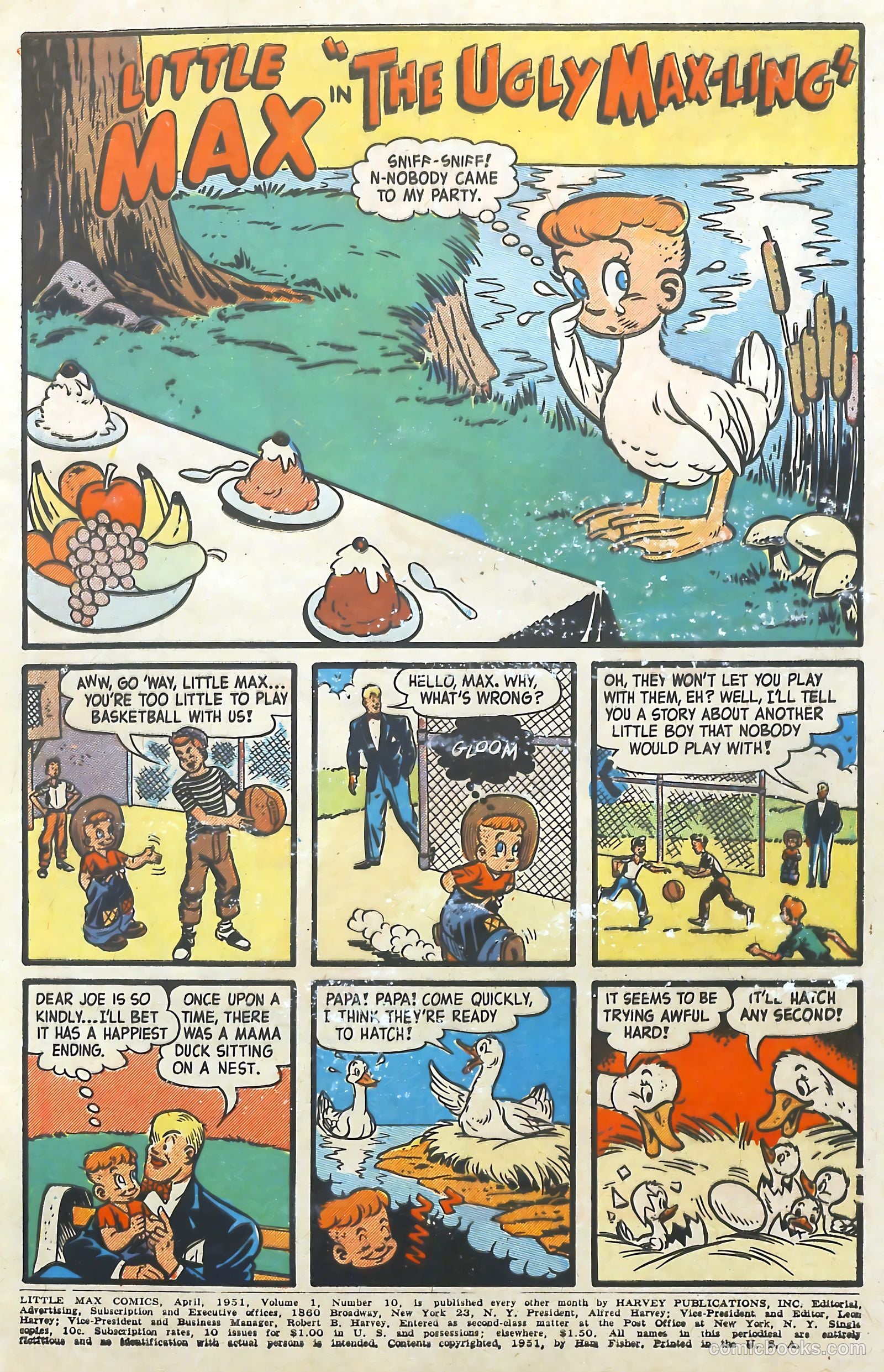 Little Max Comics #10 (1951) — page 3 of 36