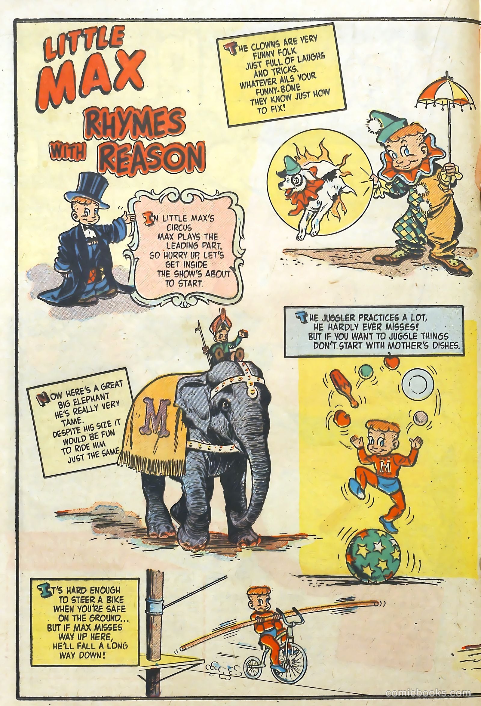Little Max Comics #10 (1951) — page 18 of 36