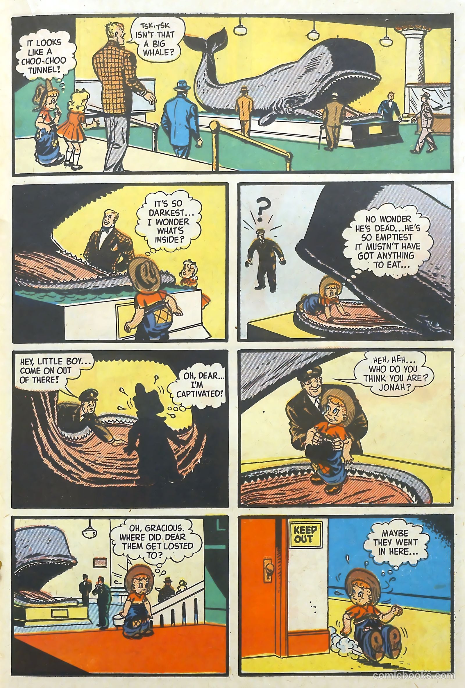Little Max Comics #10 (1951) — page 23 of 36