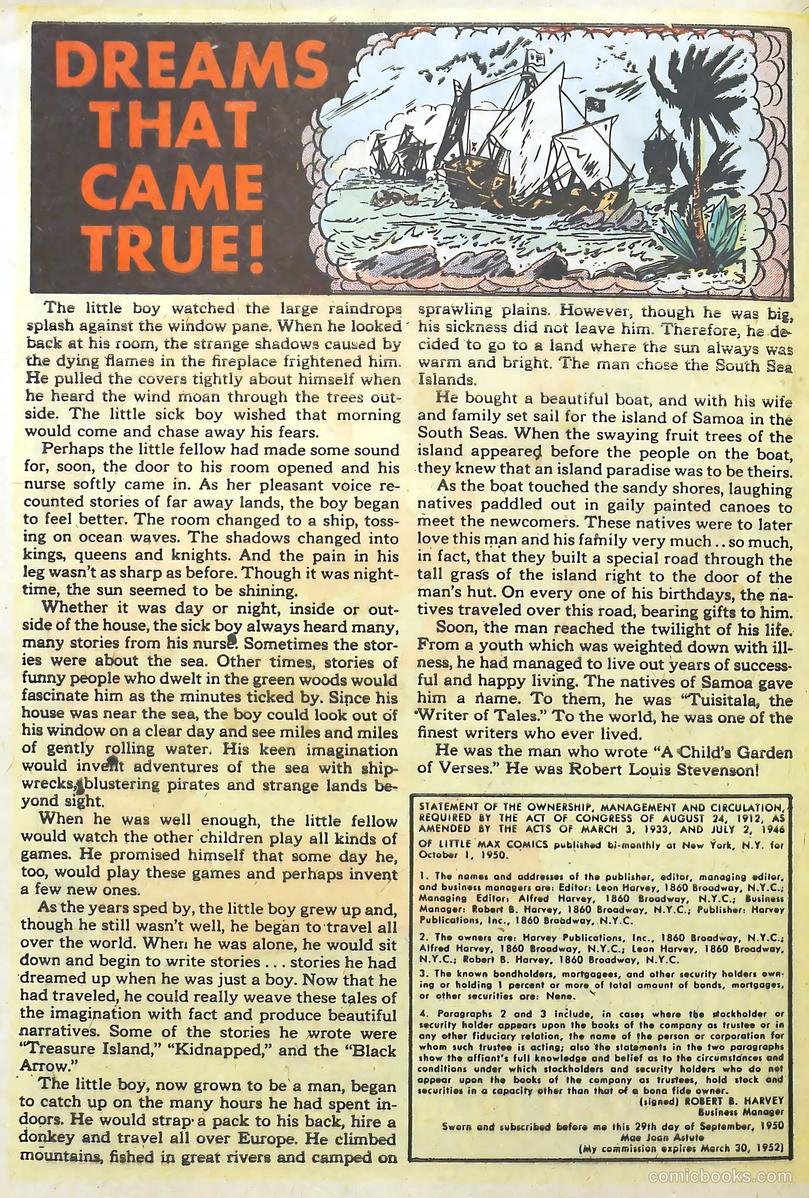 Little Max Comics #10 (1951) — page 32 of 36