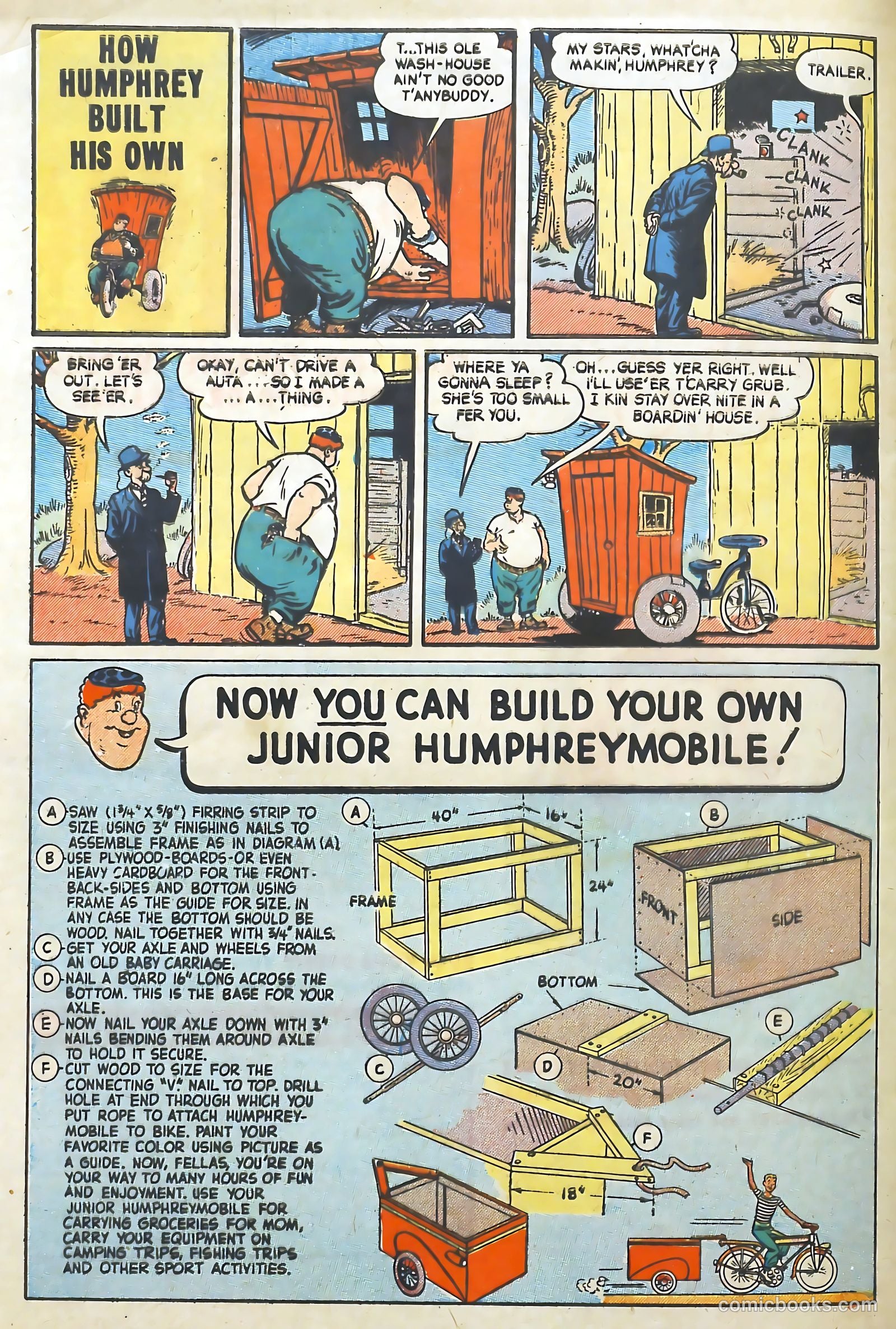 Little Max Comics #10 (1951) — page 34 of 36
