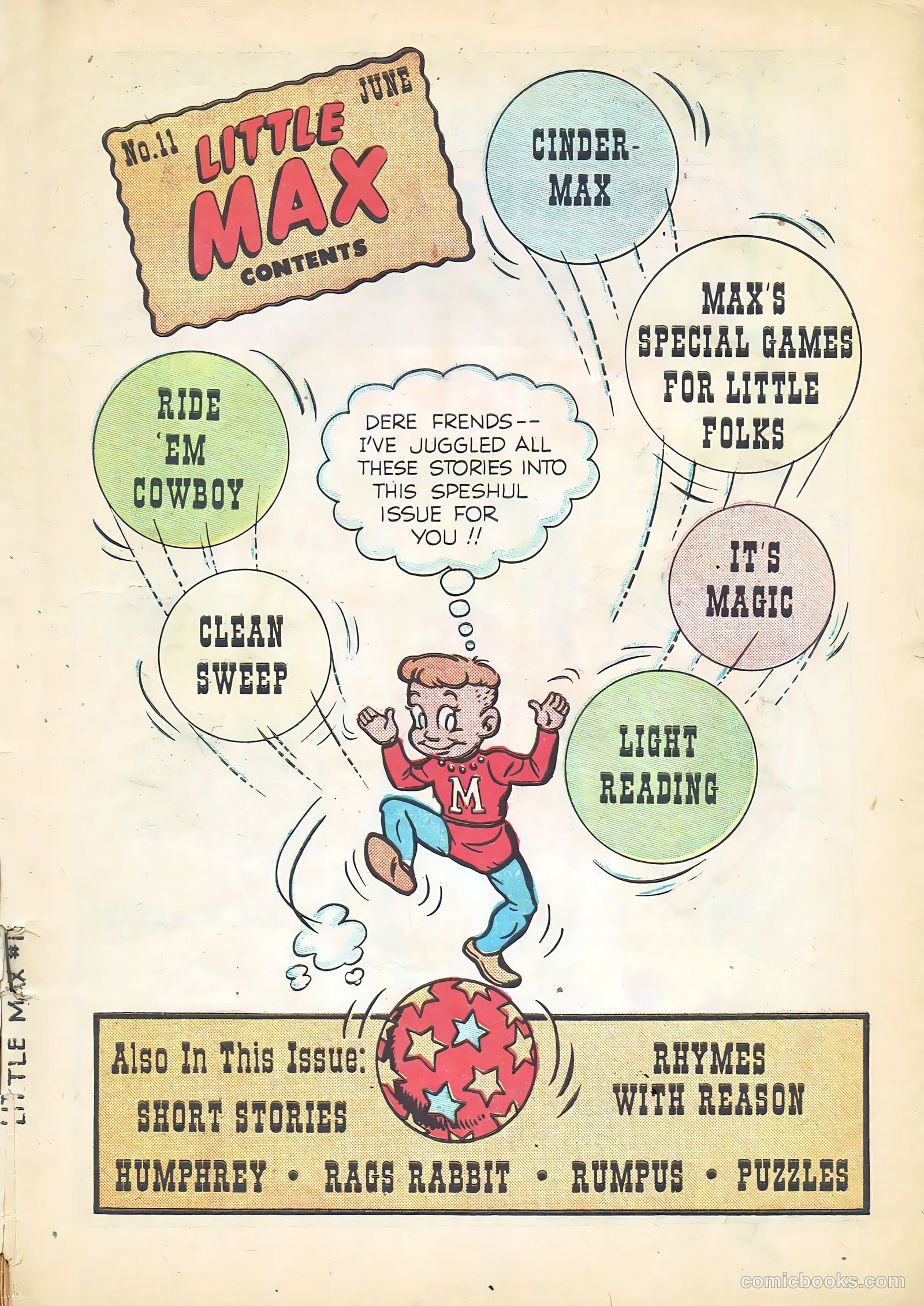 Little Max Comics #11 (1956) — page 3 of 35