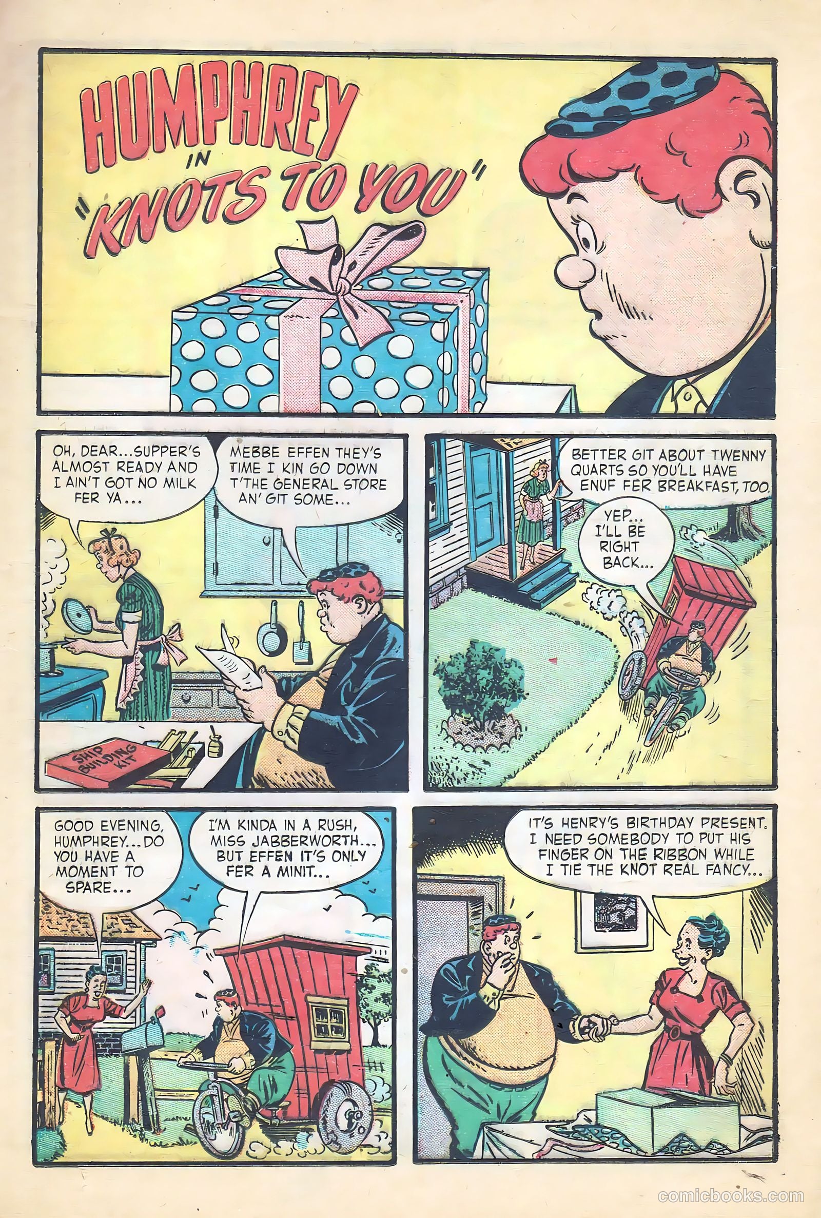 Little Max Comics #11 (1956) — page 24 of 35