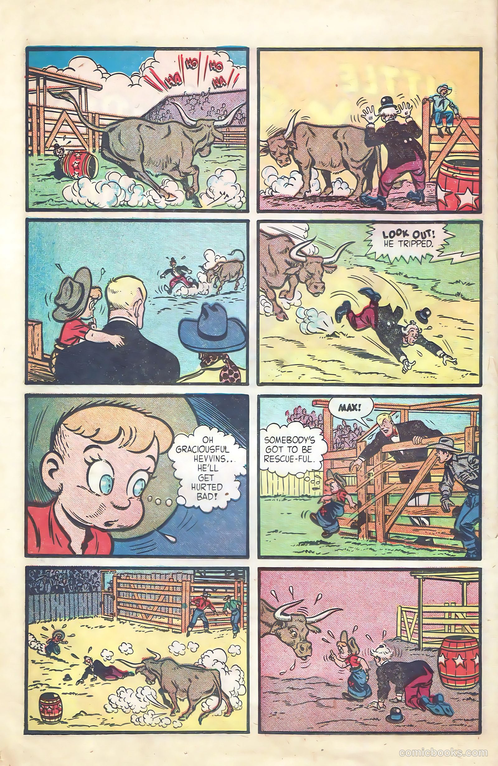 Little Max Comics #12 (1951) — page 21 of 35