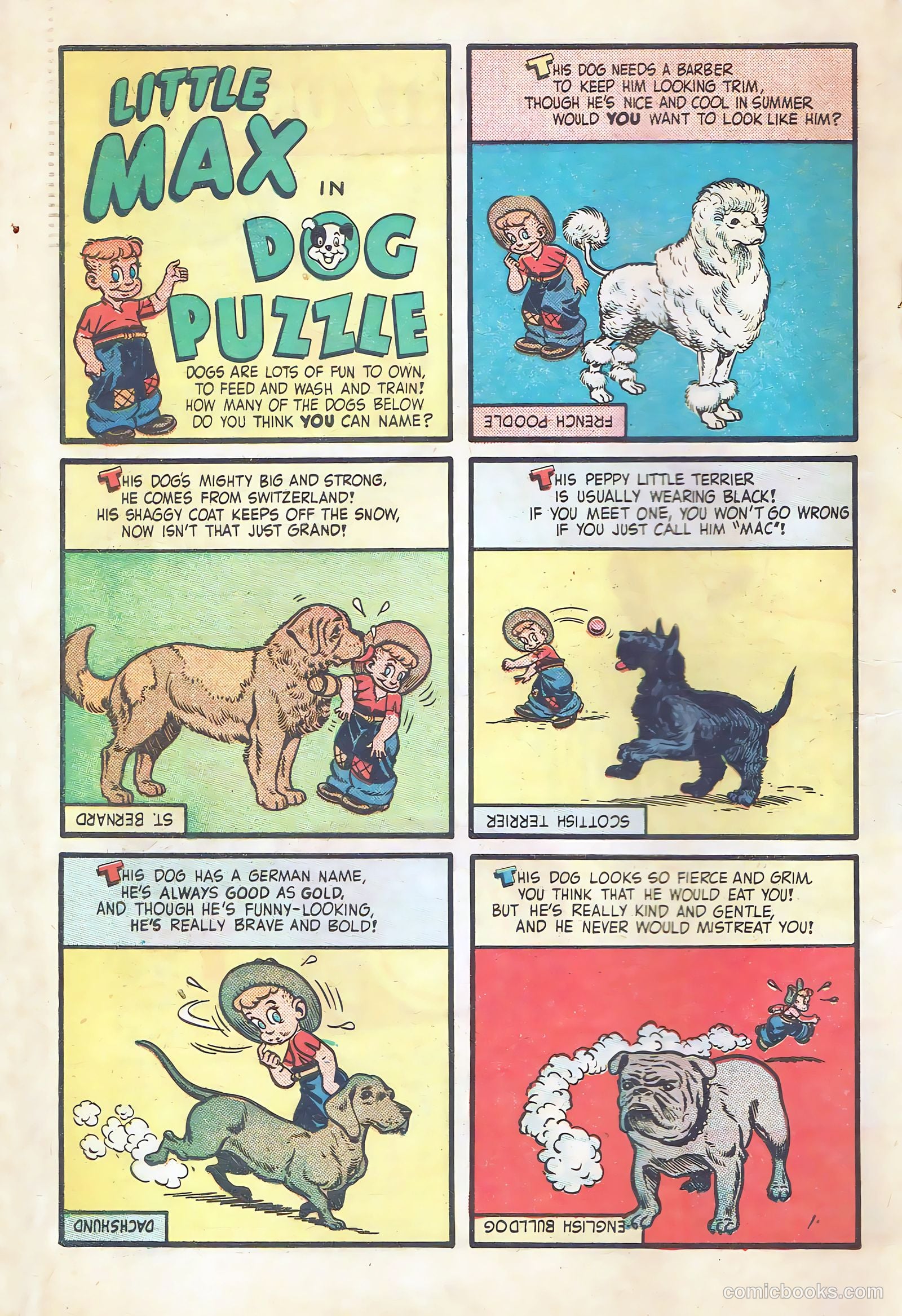 Little Max Comics #12 (1951) — page 33 of 35