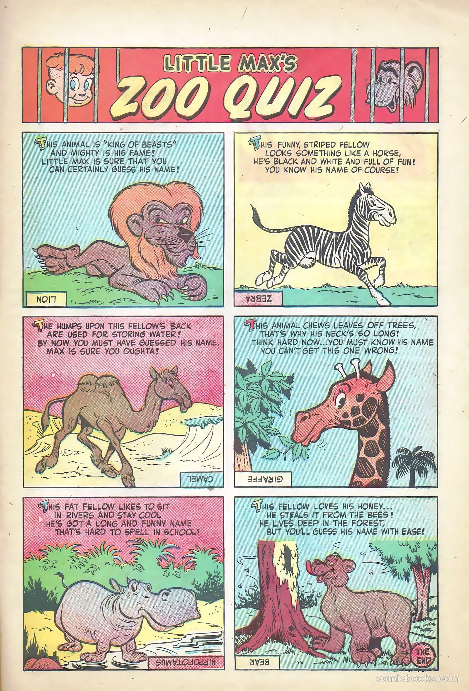 Little Max Comics #14 (1951) — page 30 of 35