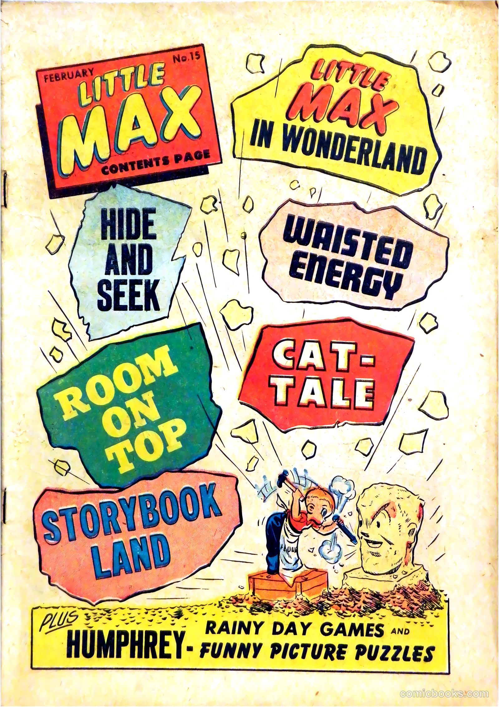 Little Max Comics #15 (1952) — page 3 of 36