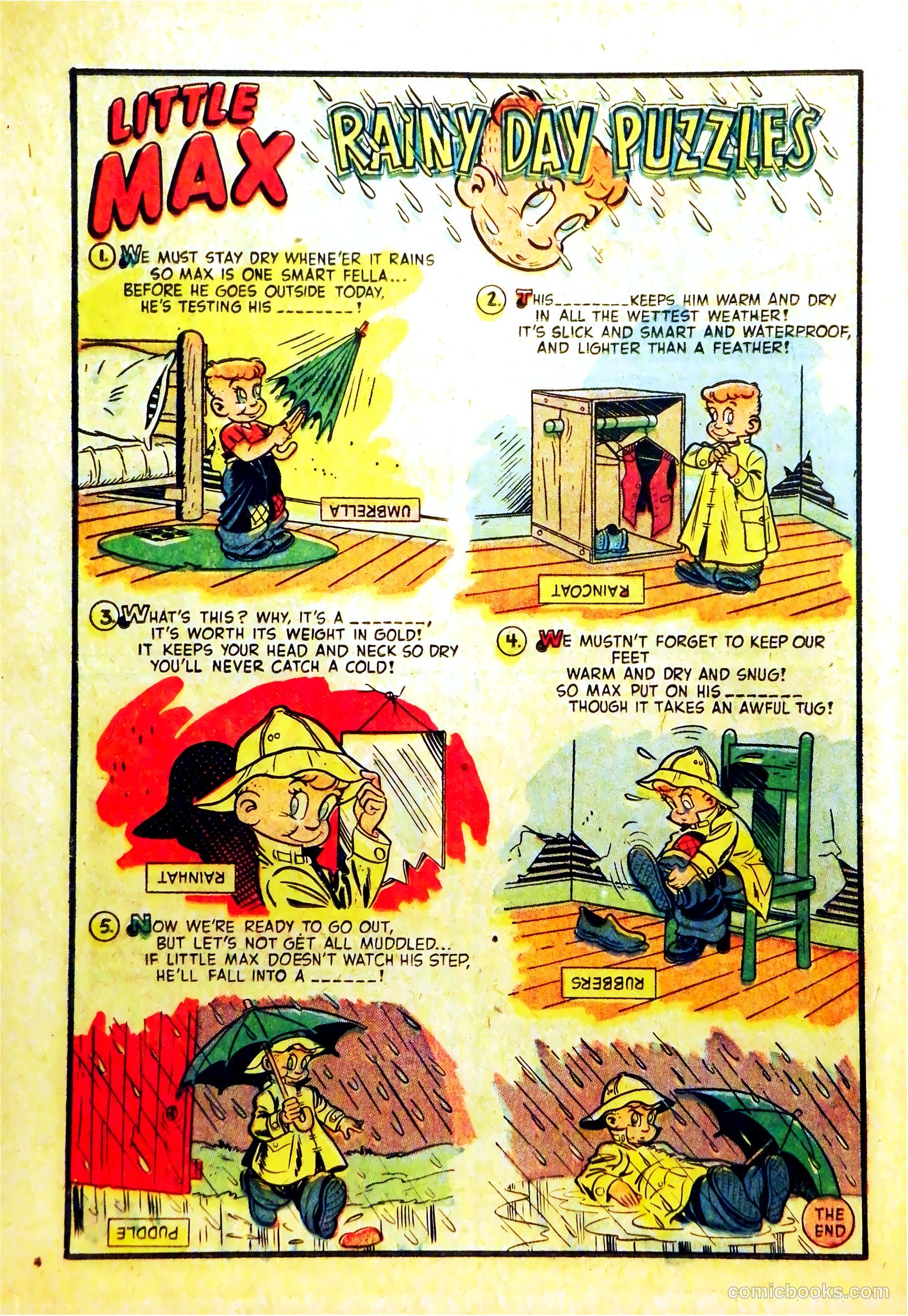Little Max Comics #15 (1952) — page 16 of 36