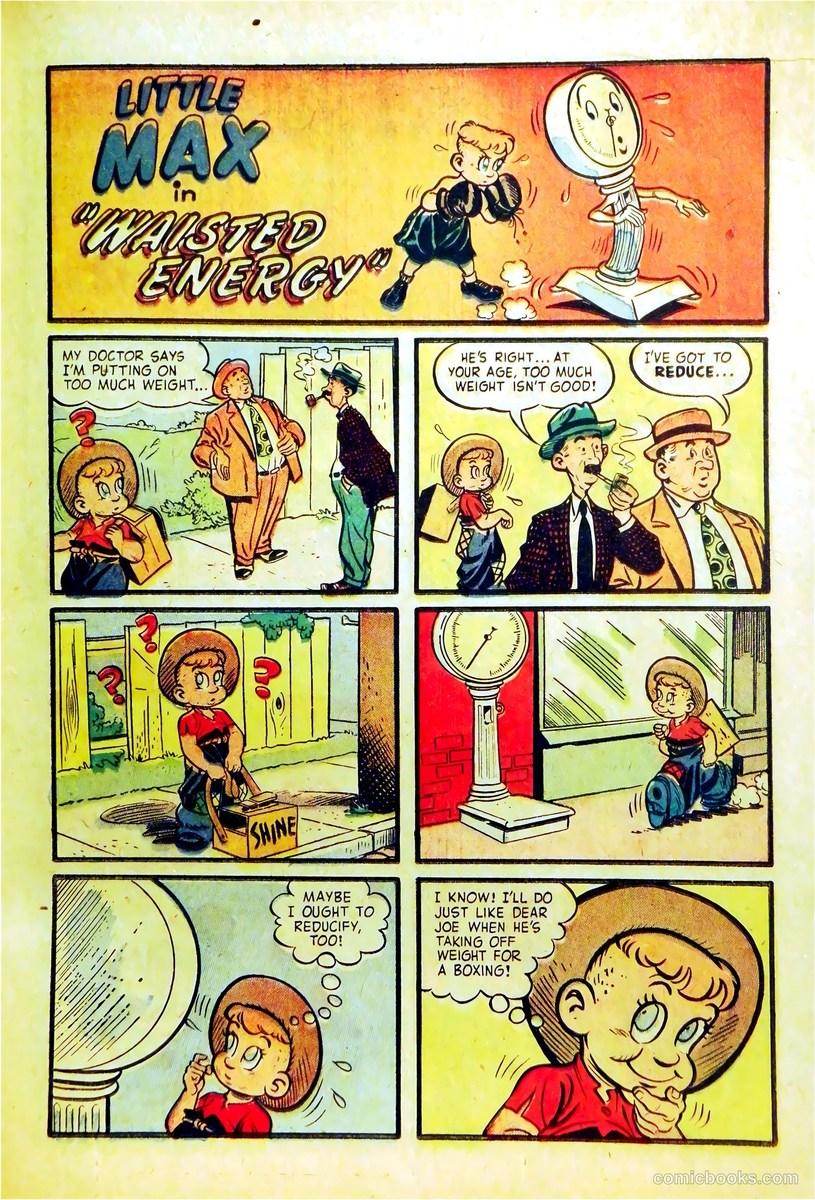 Little Max Comics #15 (1952) — page 21 of 36