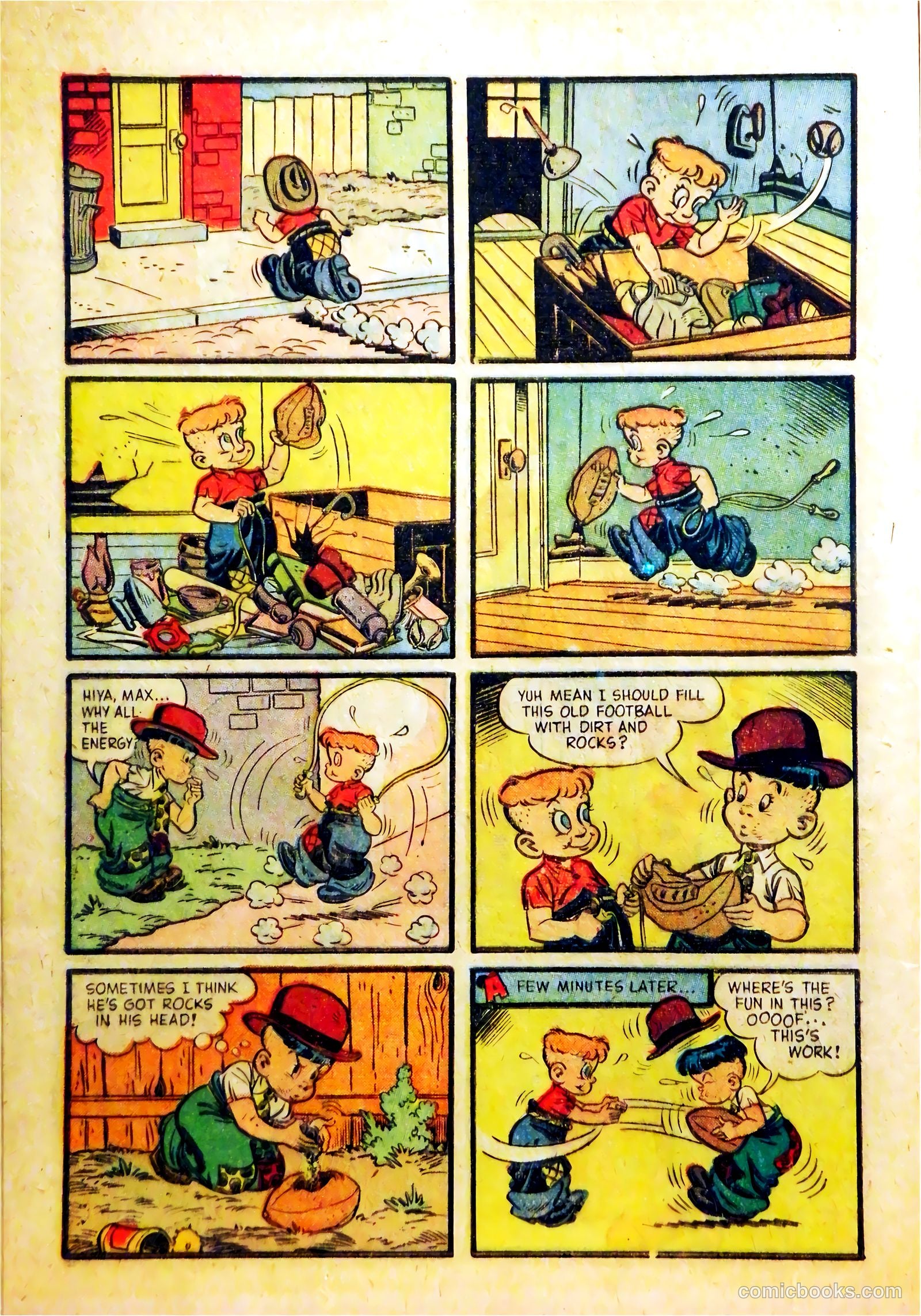 Little Max Comics #15 (1952) — page 22 of 36