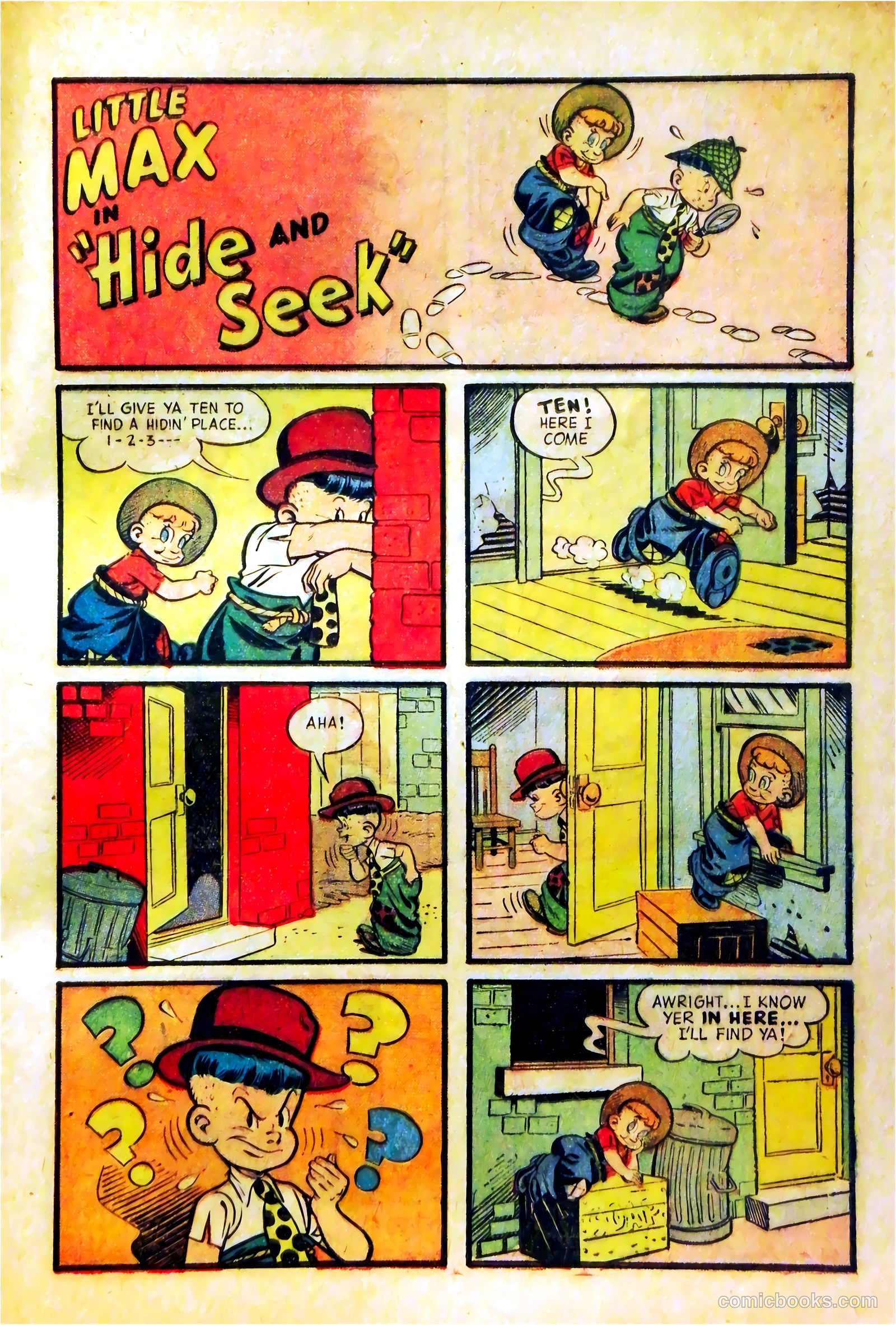 Little Max Comics #15 (1952) — page 31 of 36