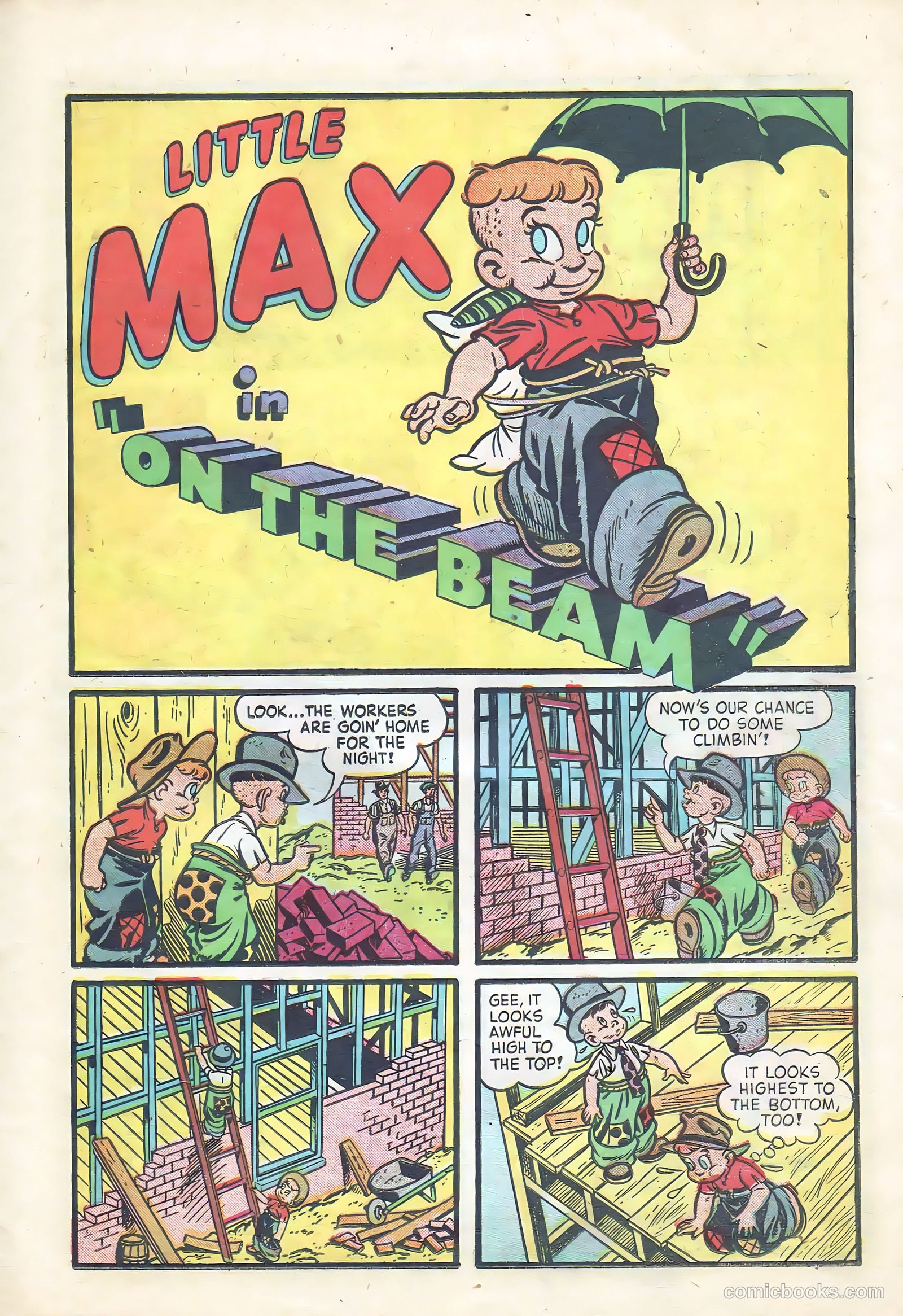 Little Max Comics #16 (1952) — page 20 of 35
