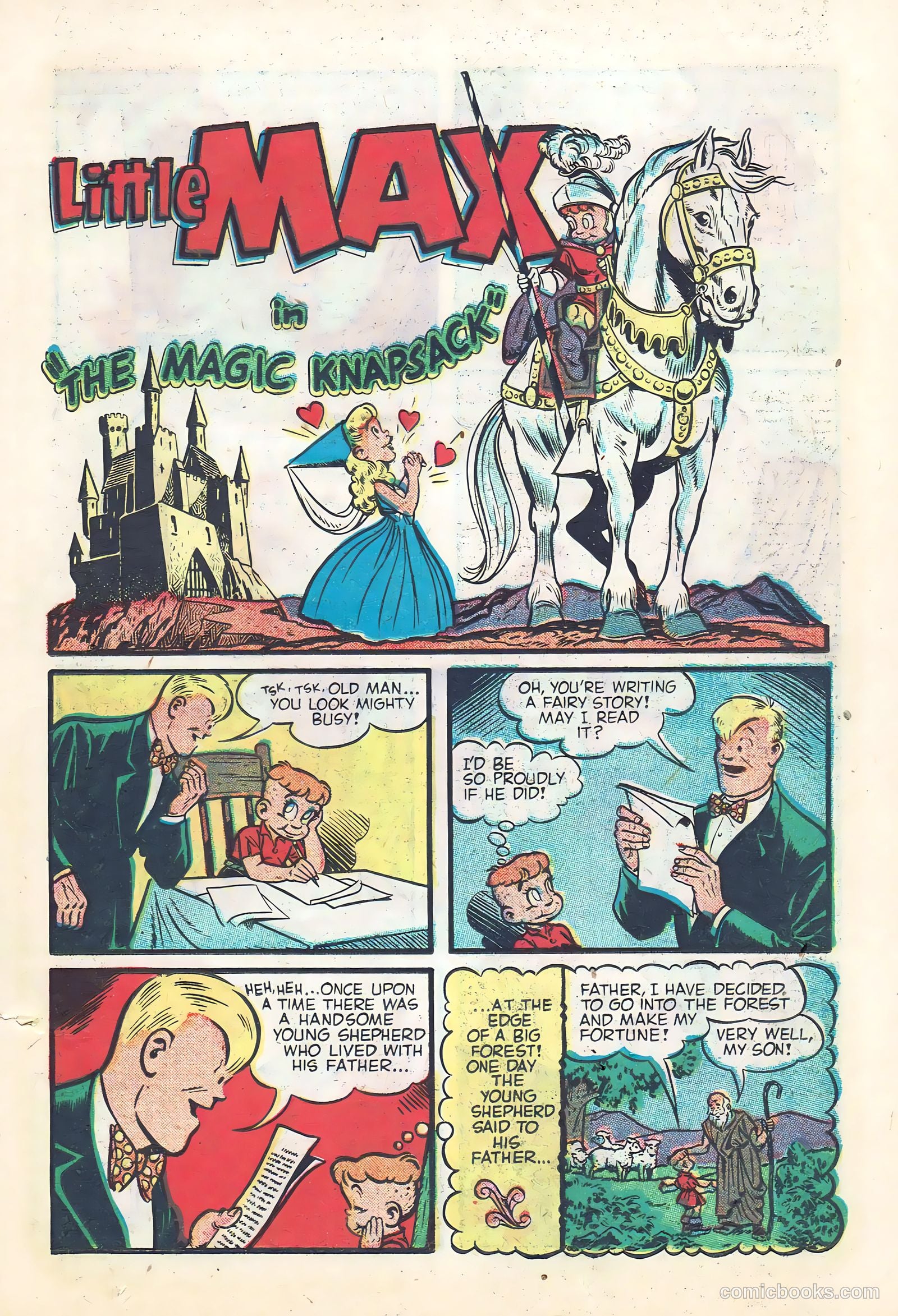 Little Max Comics #17 (1952) — page 21 of 36
