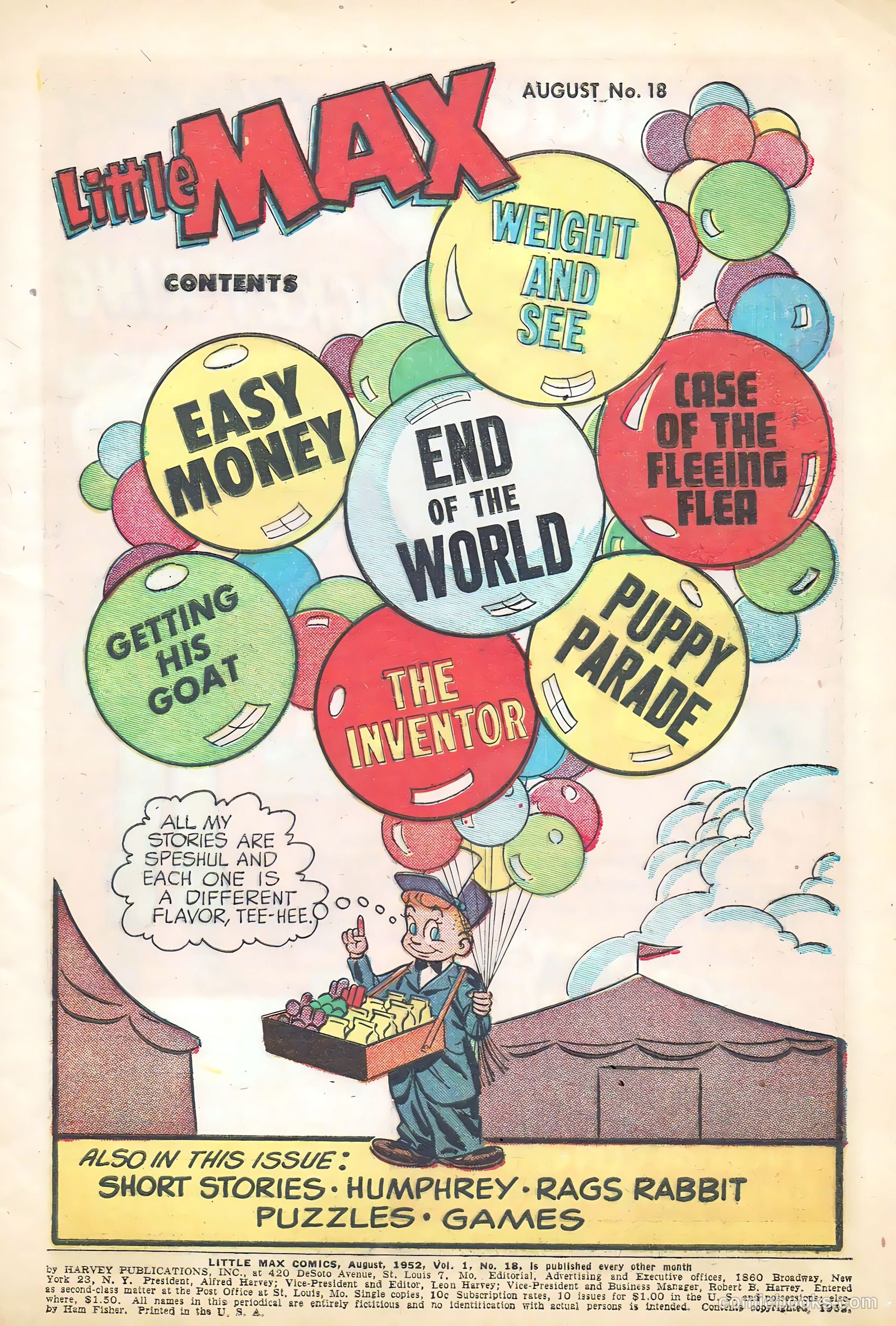 Little Max Comics #18 (1952) — page 3 of 36