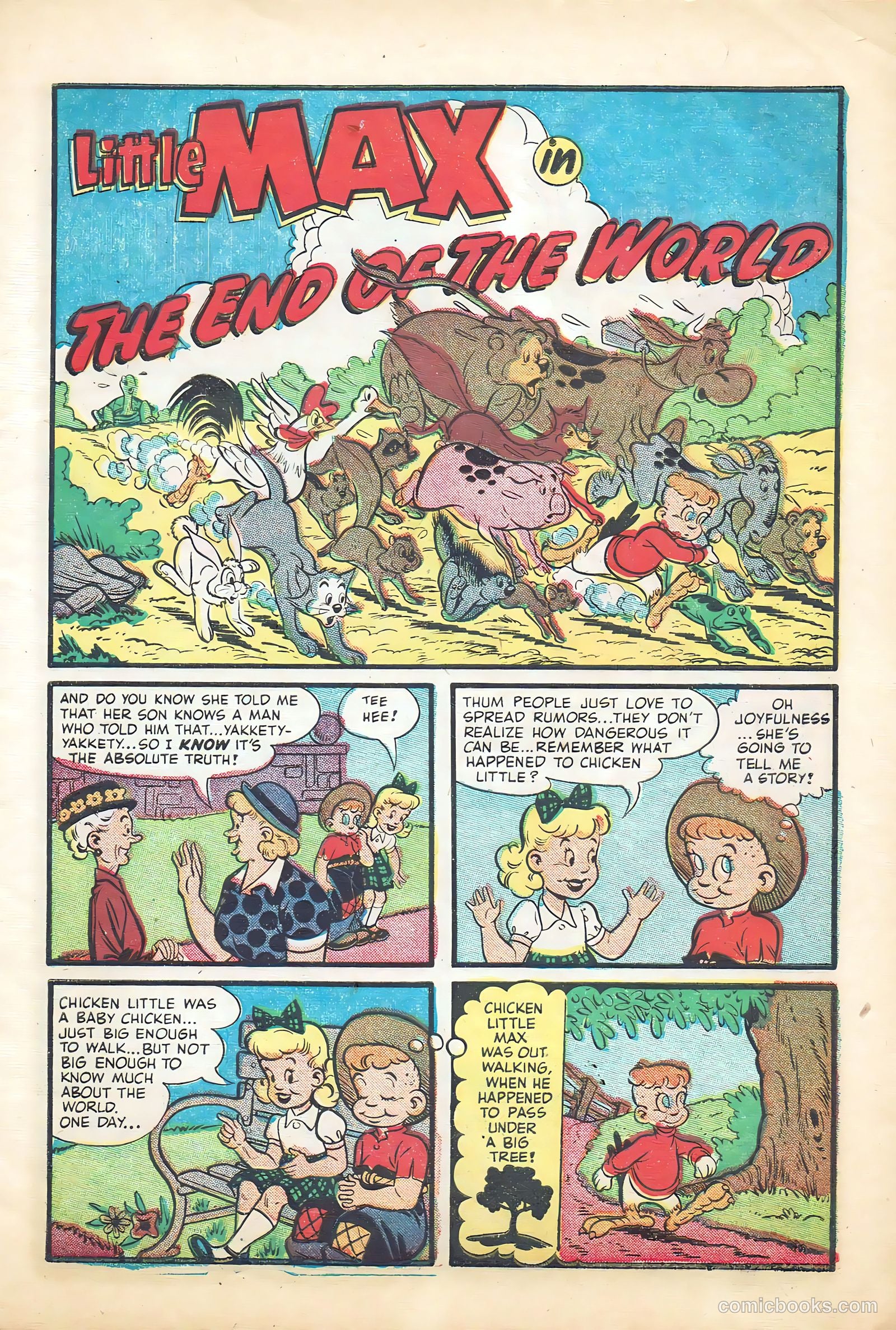 Little Max Comics #18 (1952) — page 5 of 36