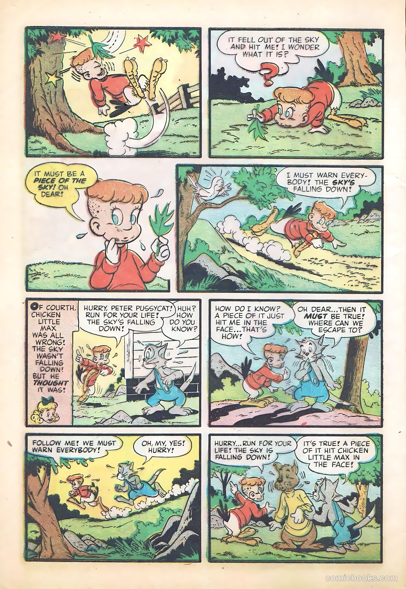 Little Max Comics #18 (1952) — page 6 of 36