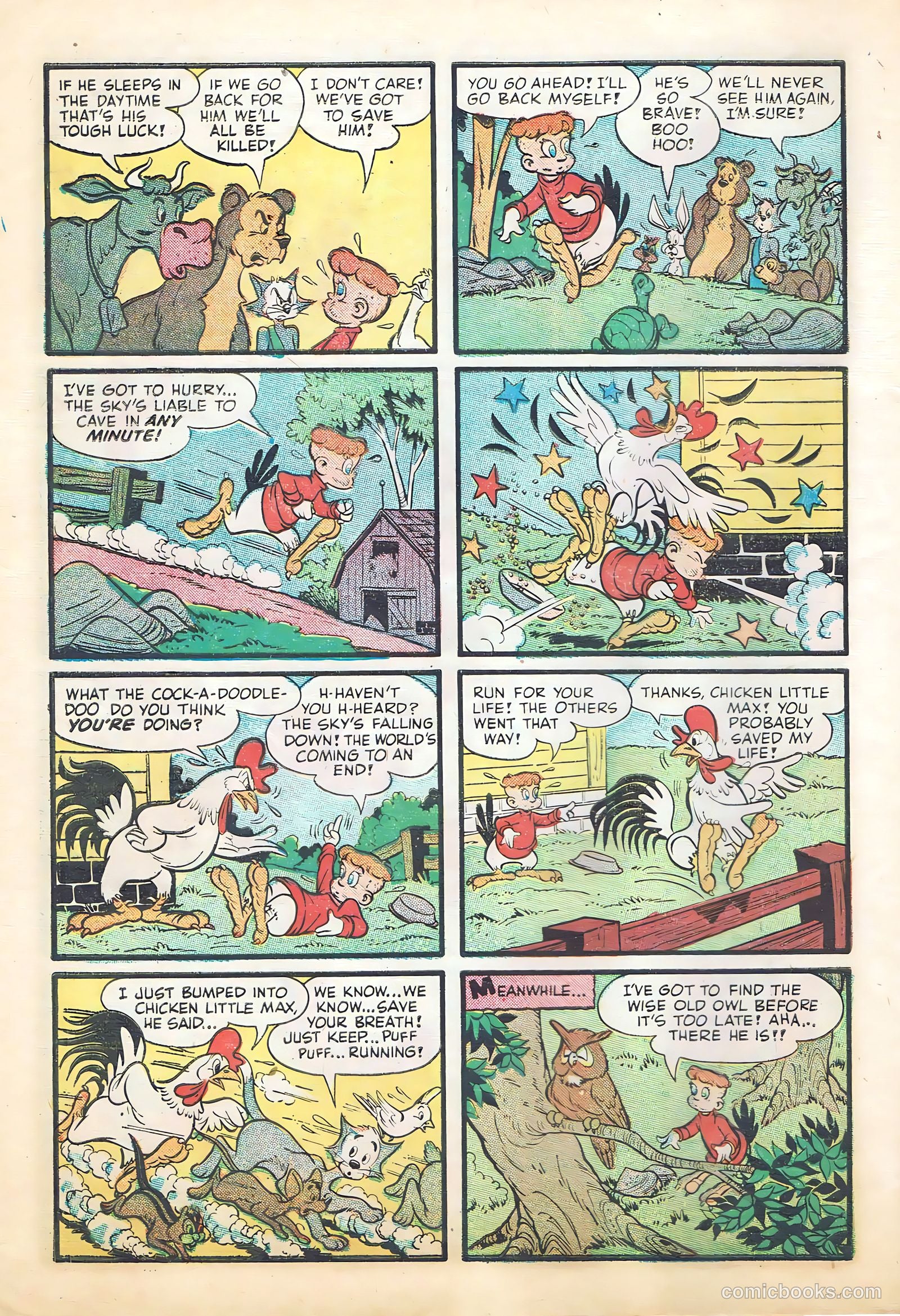 Little Max Comics #18 (1952) — page 8 of 36