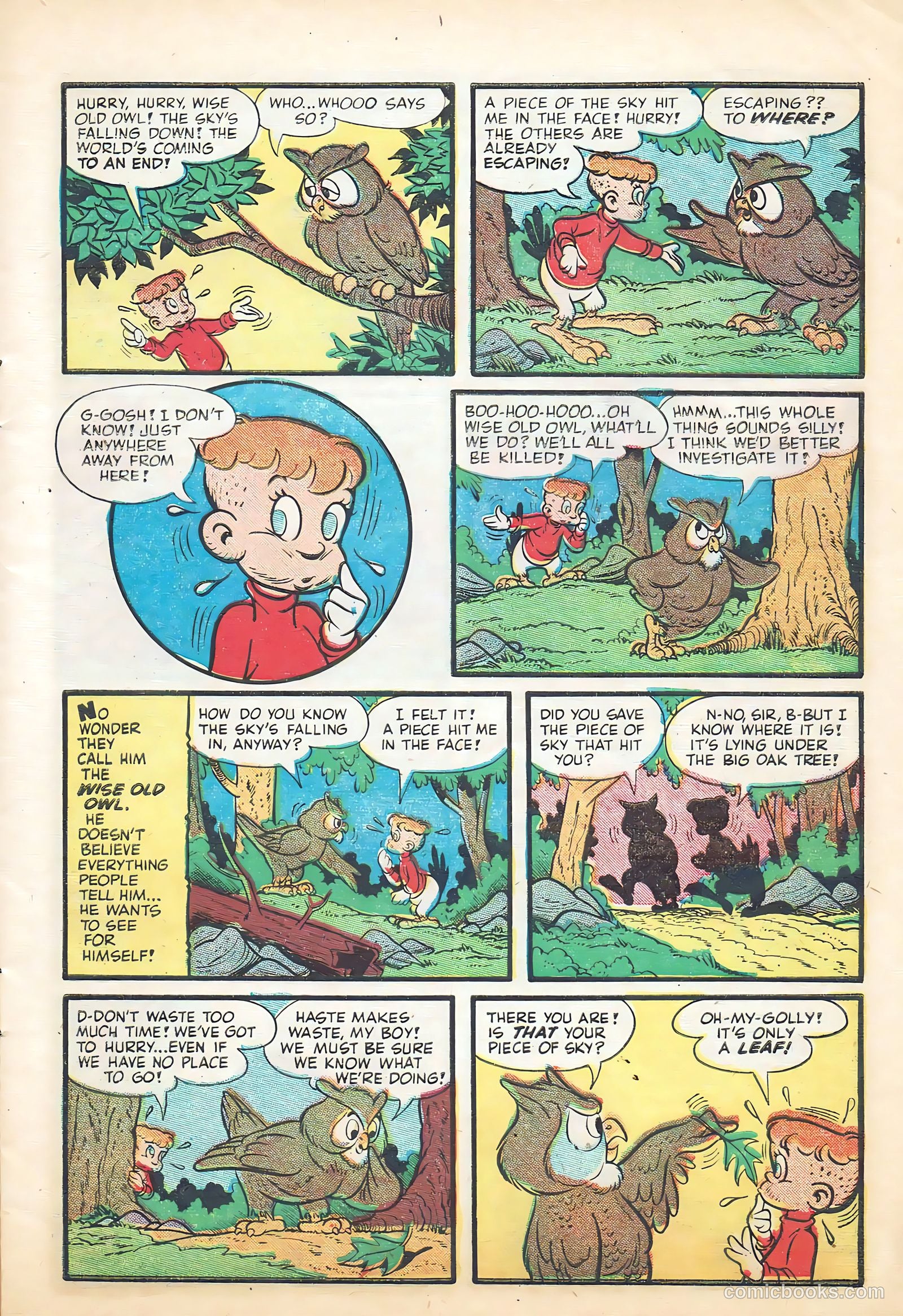 Little Max Comics #18 (1952) — page 9 of 36