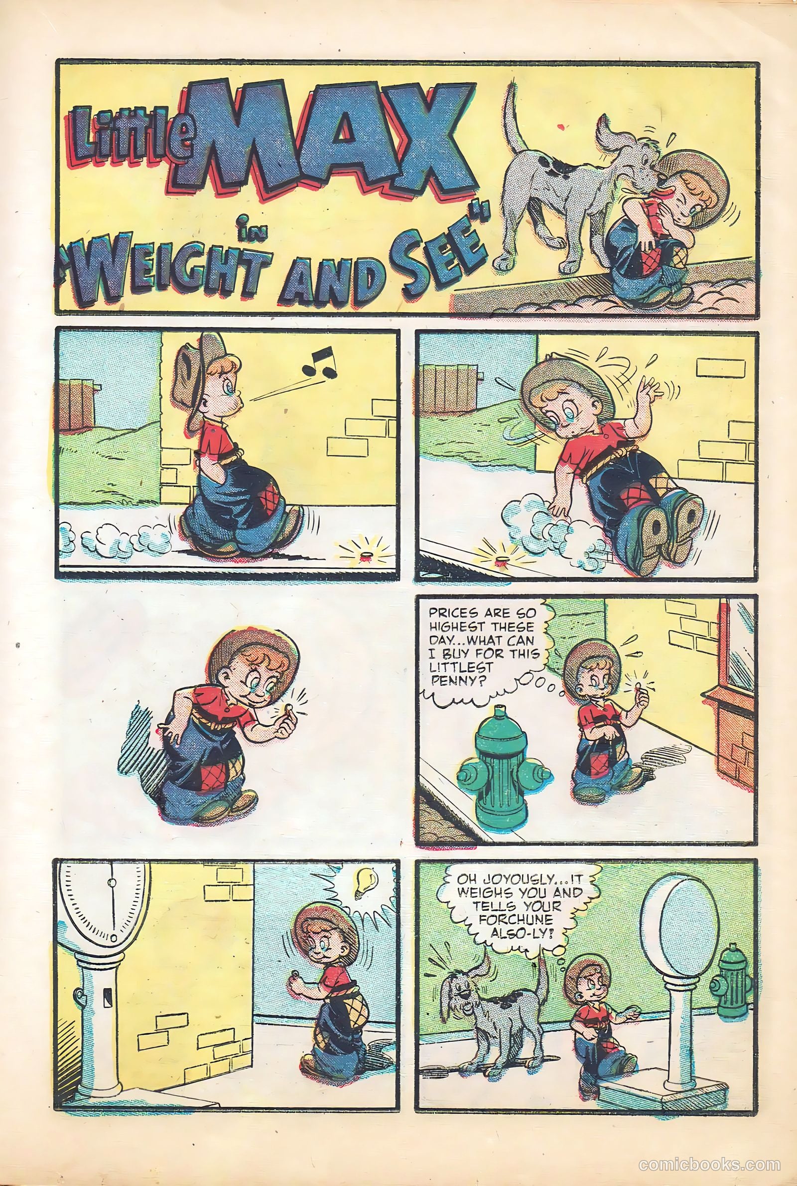 Little Max Comics #18 (1952) — page 21 of 36