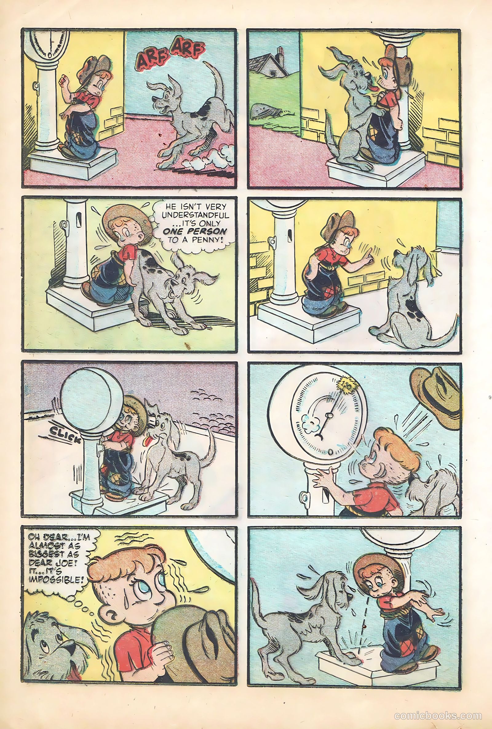 Little Max Comics #18 (1952) — page 22 of 36
