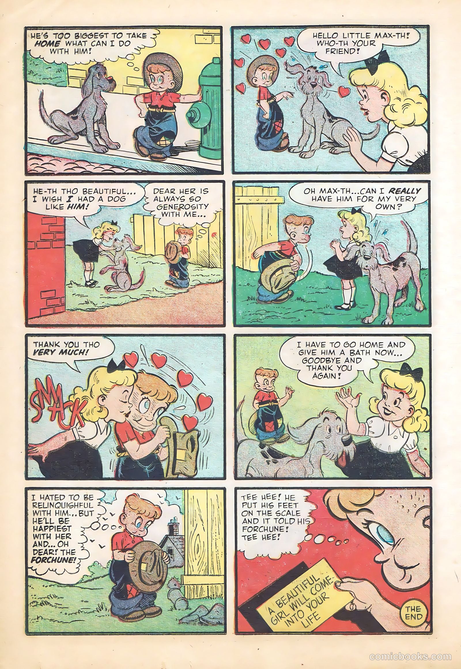 Little Max Comics #18 (1952) — page 24 of 36