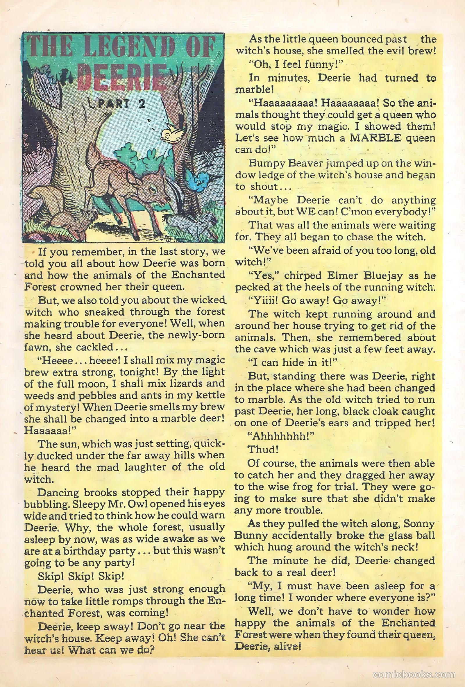 Little Max Comics #18 (1952) — page 32 of 36