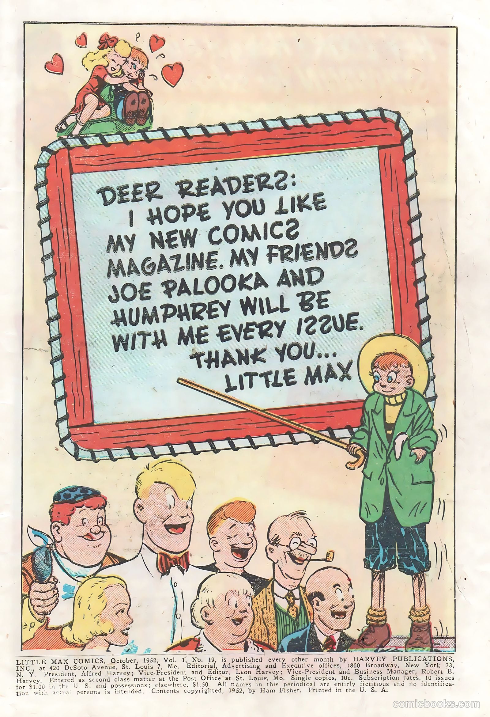 Little Max Comics #19 (1952) — page 3 of 35