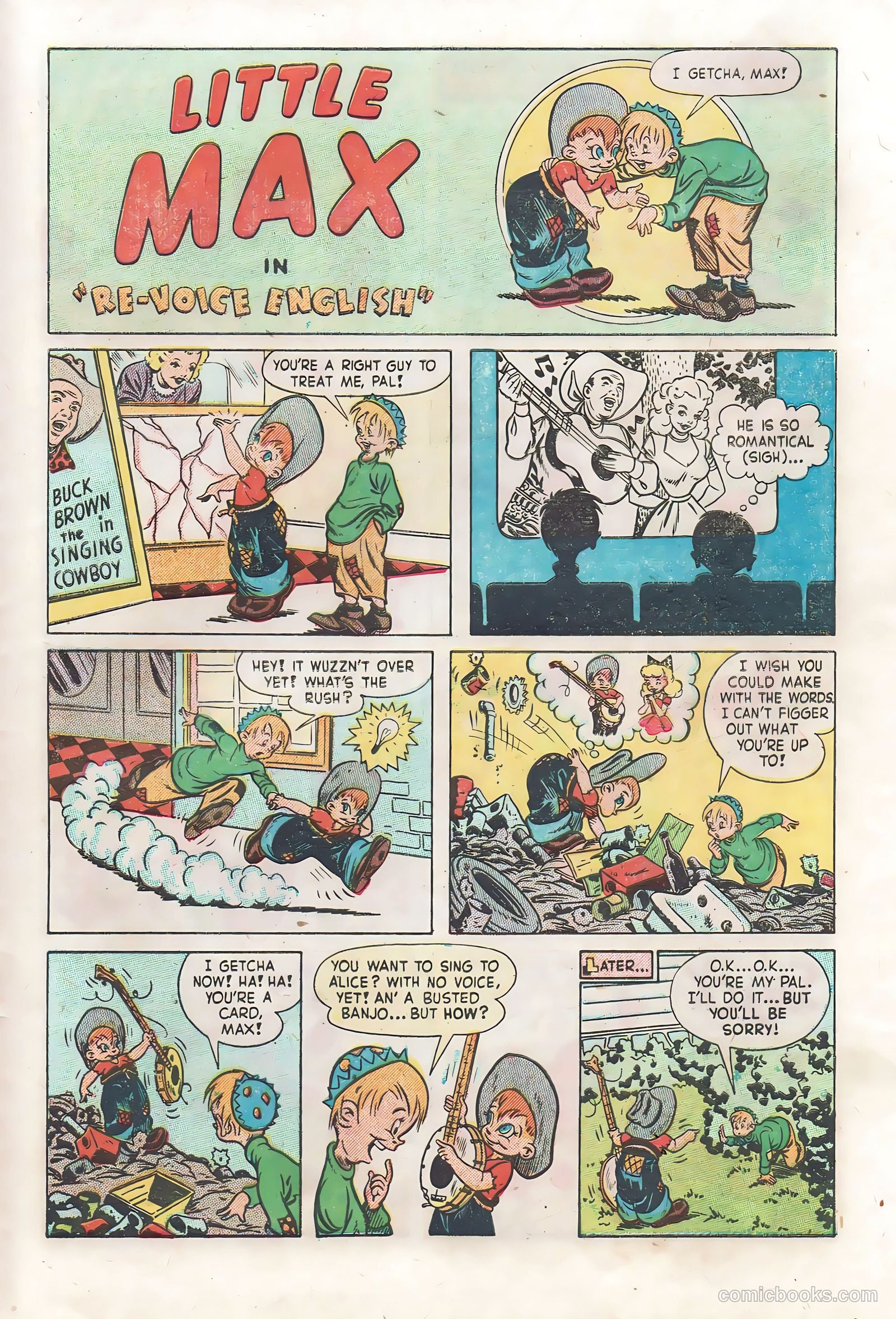 Little Max Comics #19 (1952) — page 28 of 35