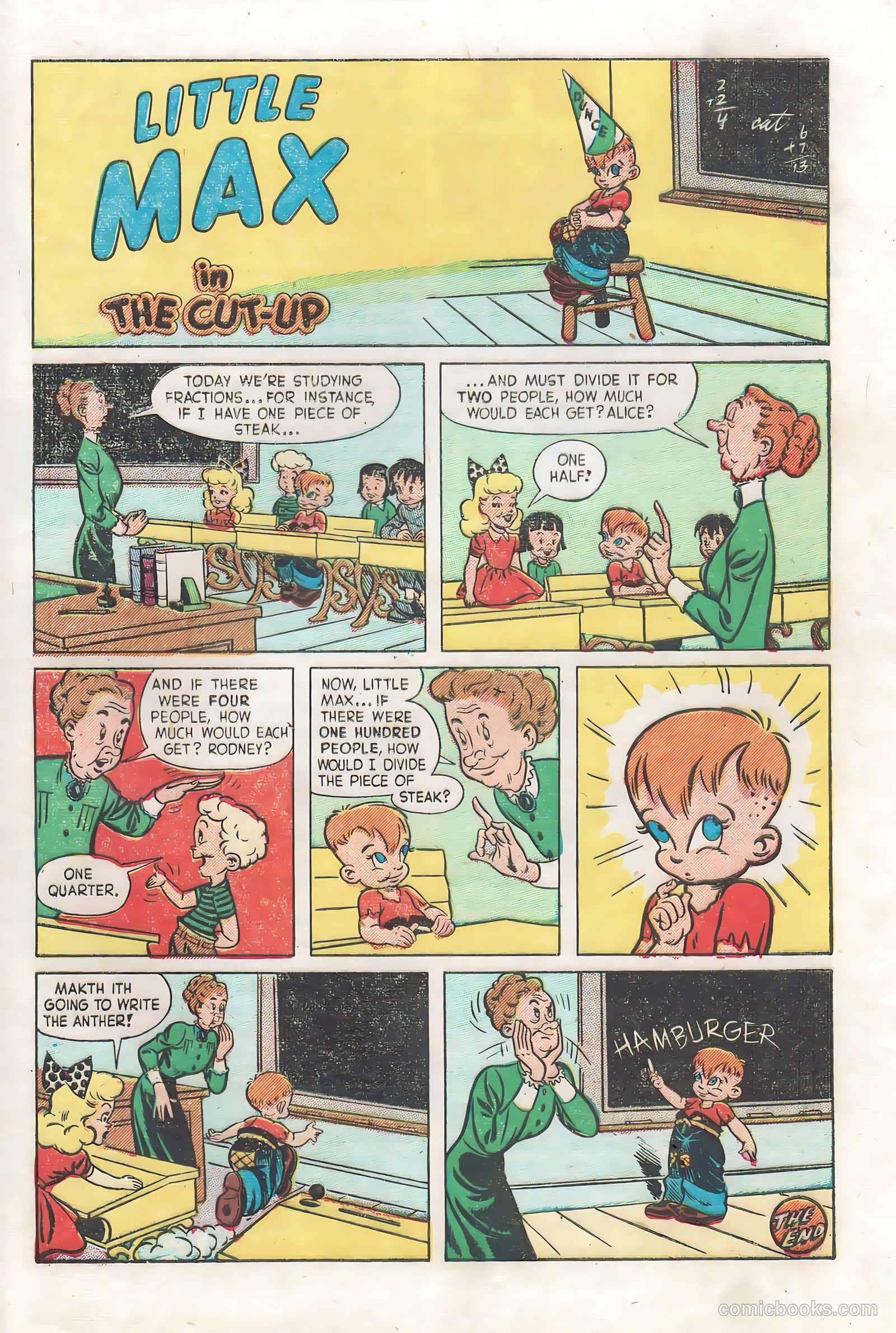 Little Max Comics #19 (1952) — page 30 of 35