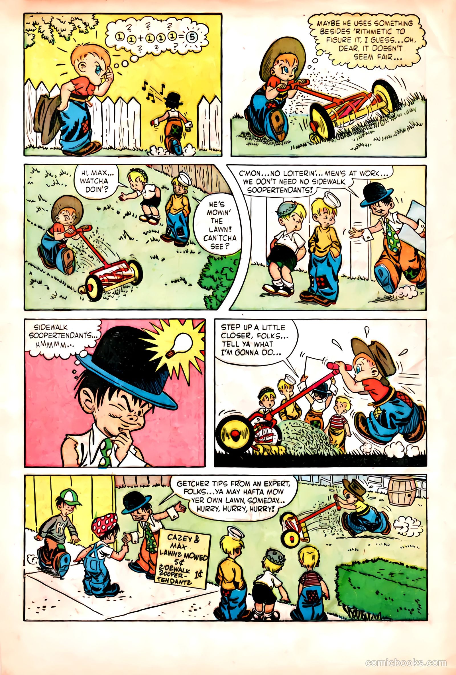 Little Max Comics #2 (1949) — page 8 of 37