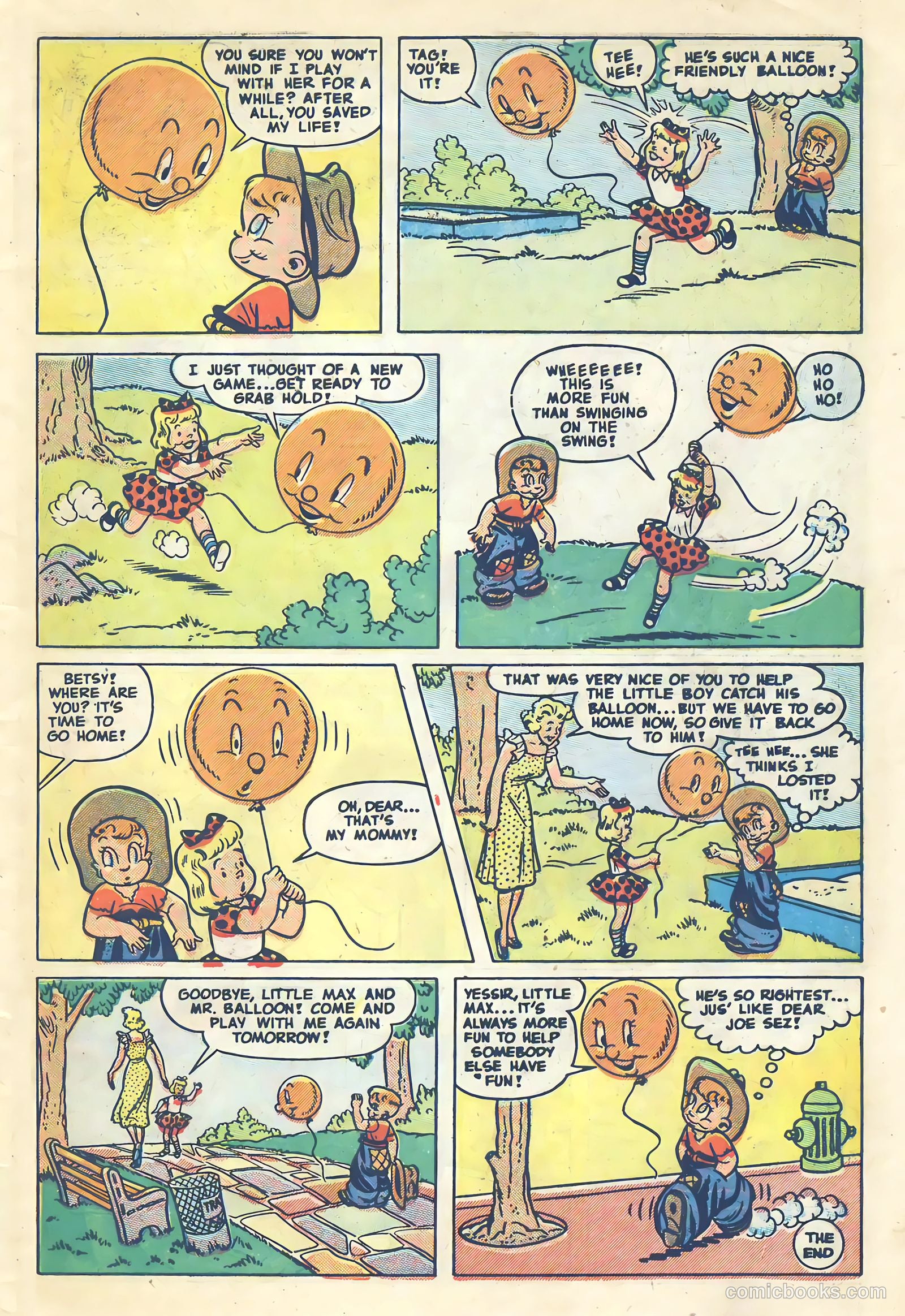 Little Max Comics #20 (1952) — page 7 of 36