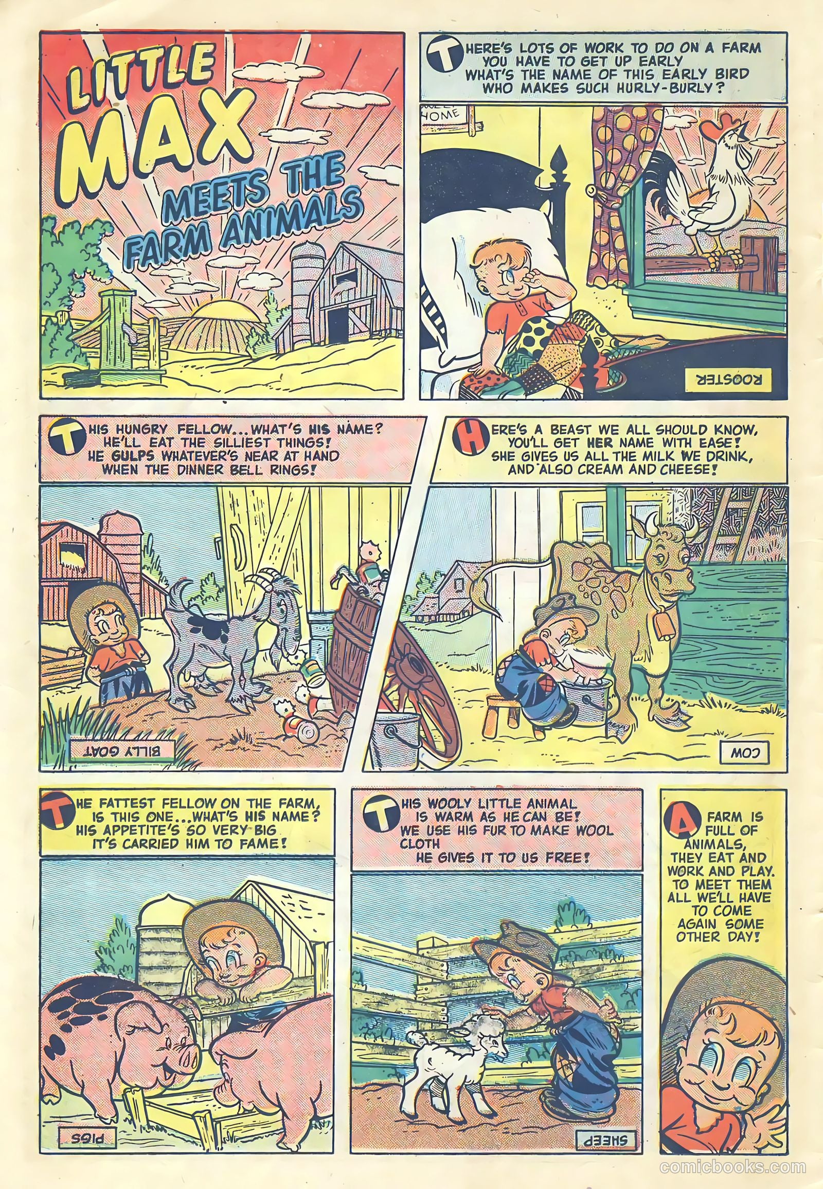 Little Max Comics #20 (1952) — page 12 of 36