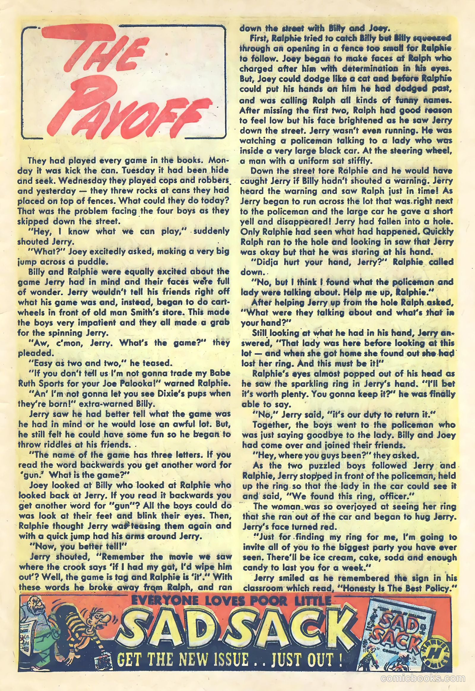 Little Max Comics #20 (1952) — page 27 of 36
