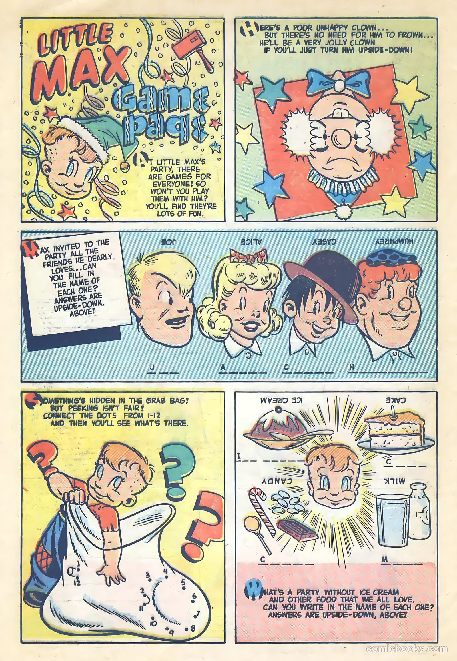 Little Max Comics #20 (1952) — page 32 of 36